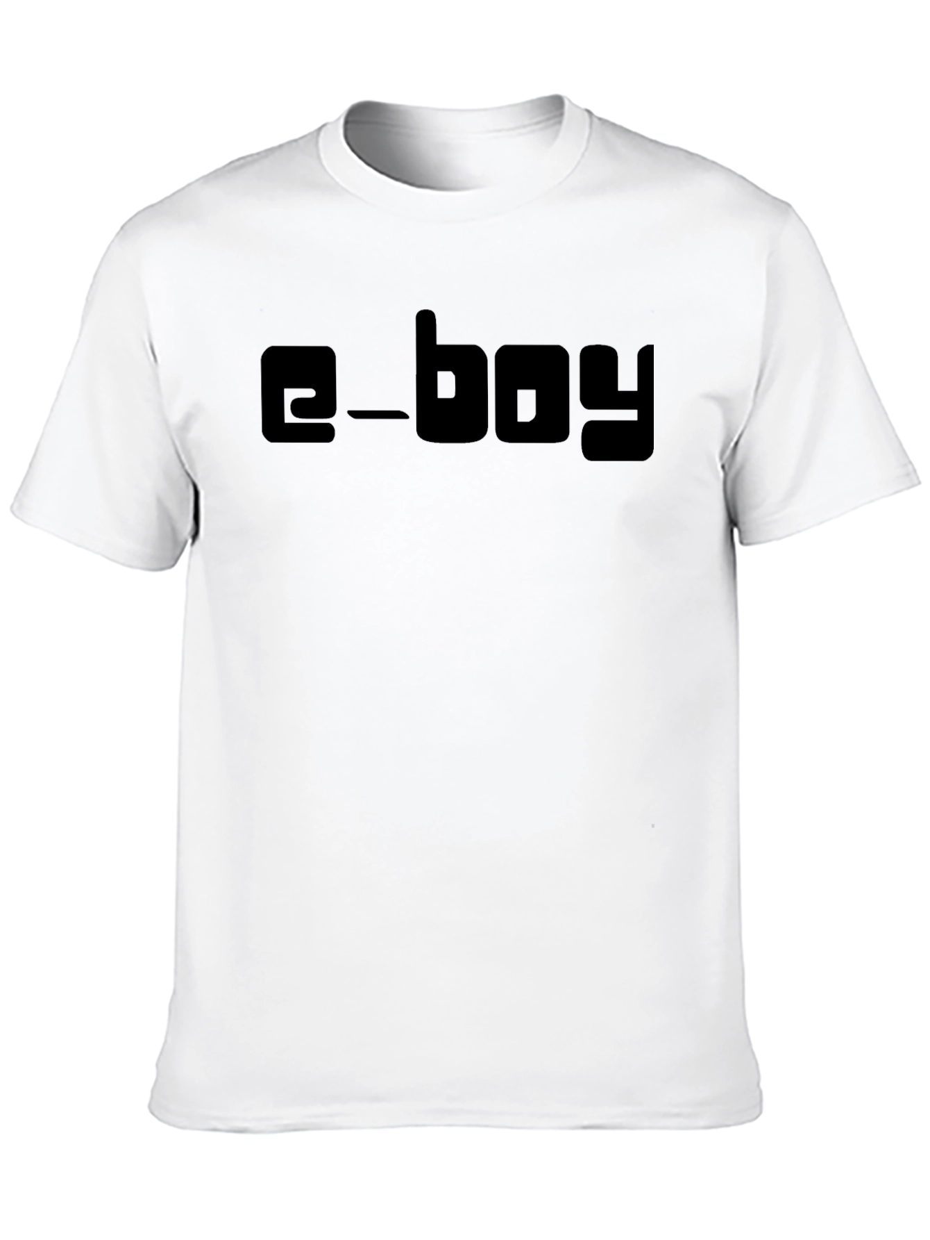 E-Boy Trendy Black T-Shirt - Unisex Design