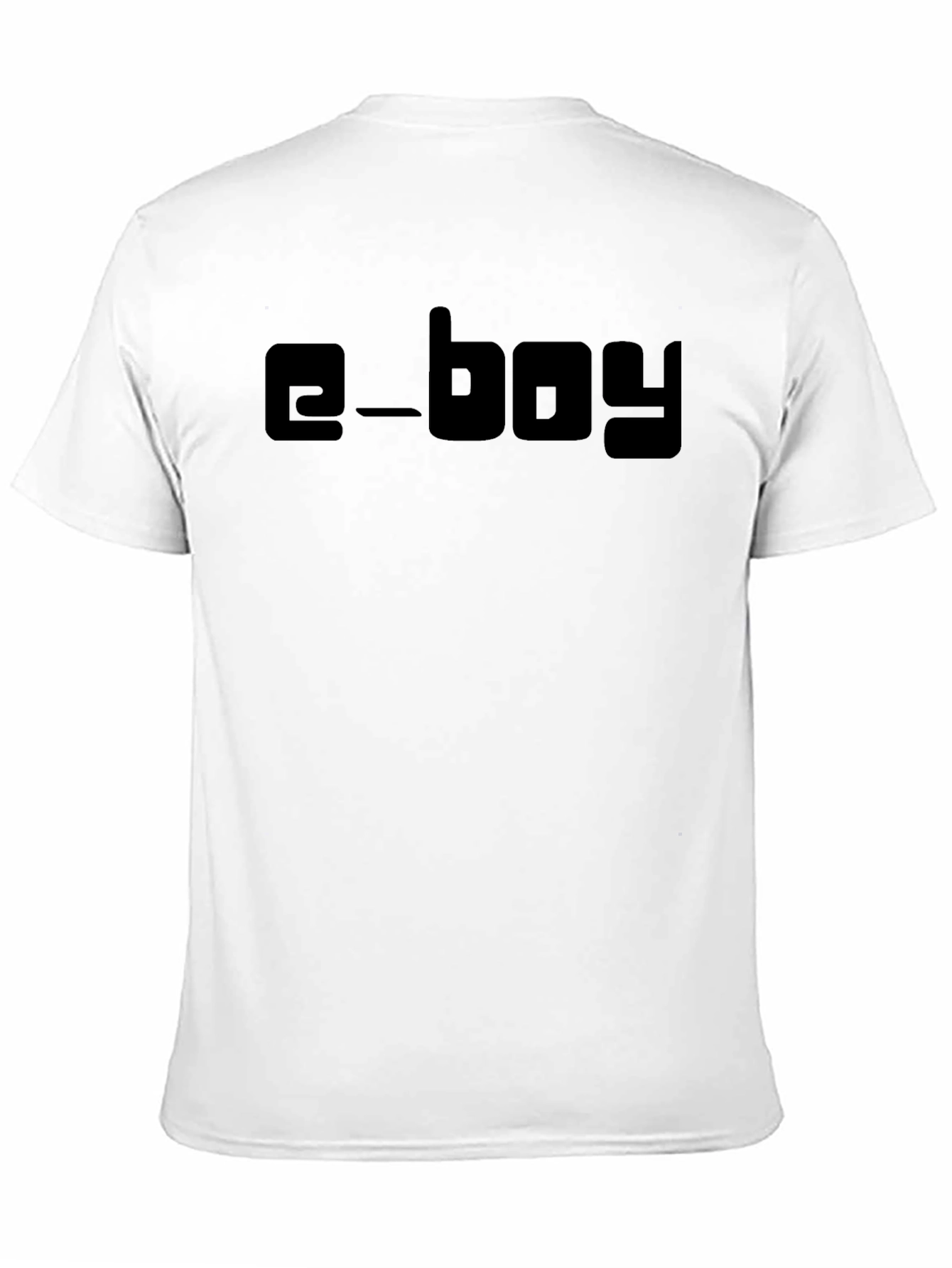 E-Boy Trendy Black T-Shirt - Unisex Design