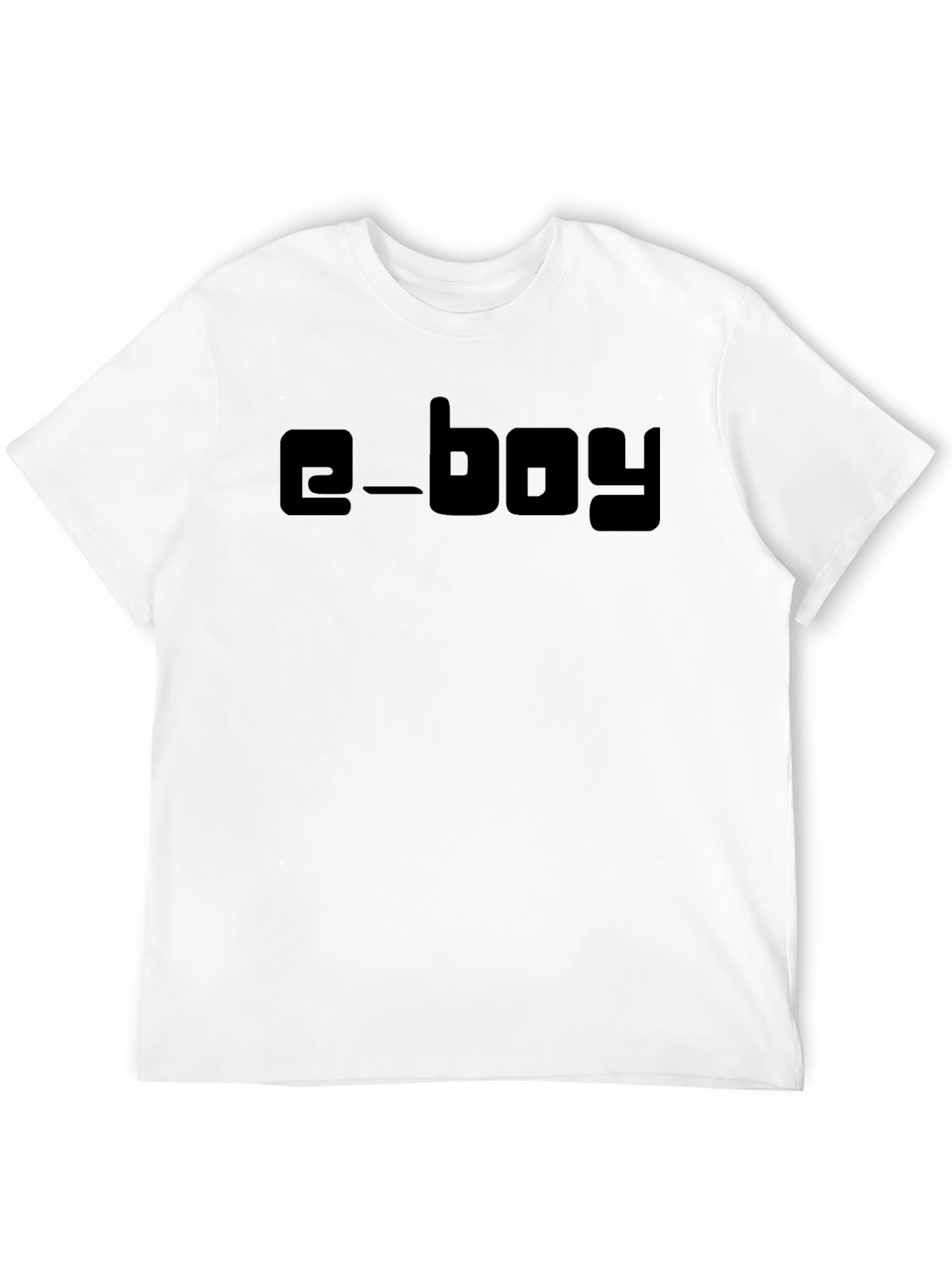 E-Boy Trendy Black T-Shirt - Unisex Design