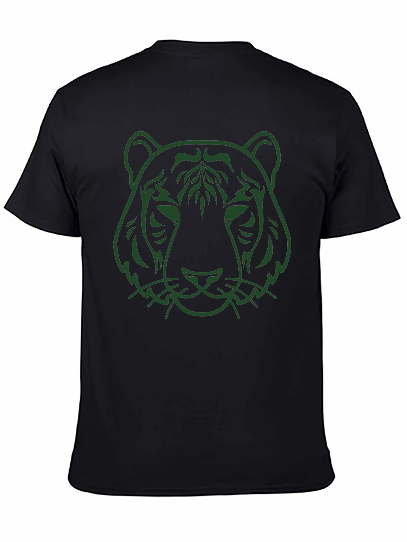 Tiger Graphic Tee - Mens Black T-Shirt