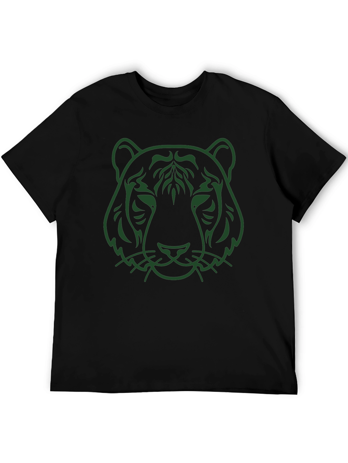 Tiger Graphic Tee - Mens Black T-Shirt