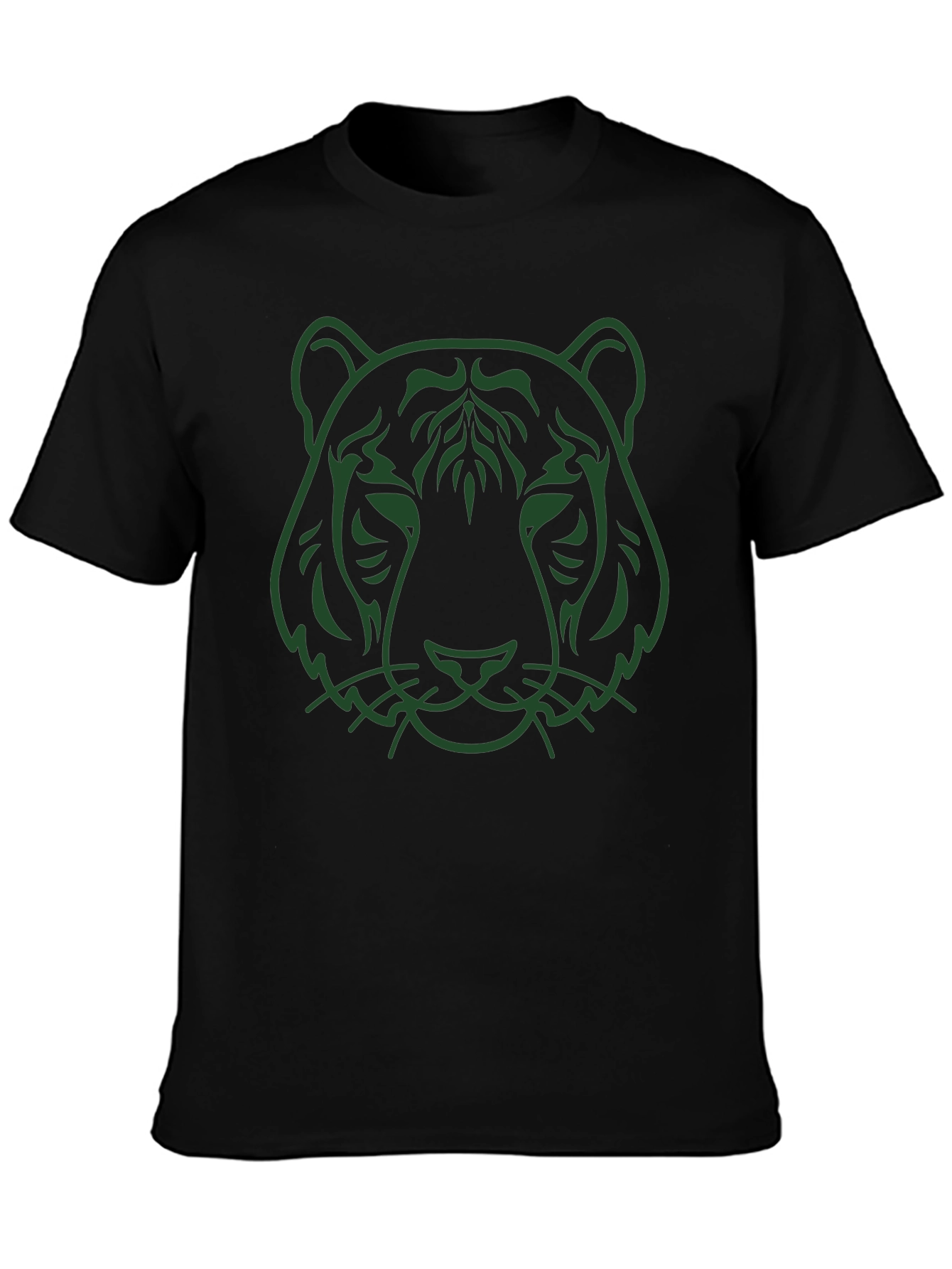Tiger Graphic Tee - Mens Black T-Shirt