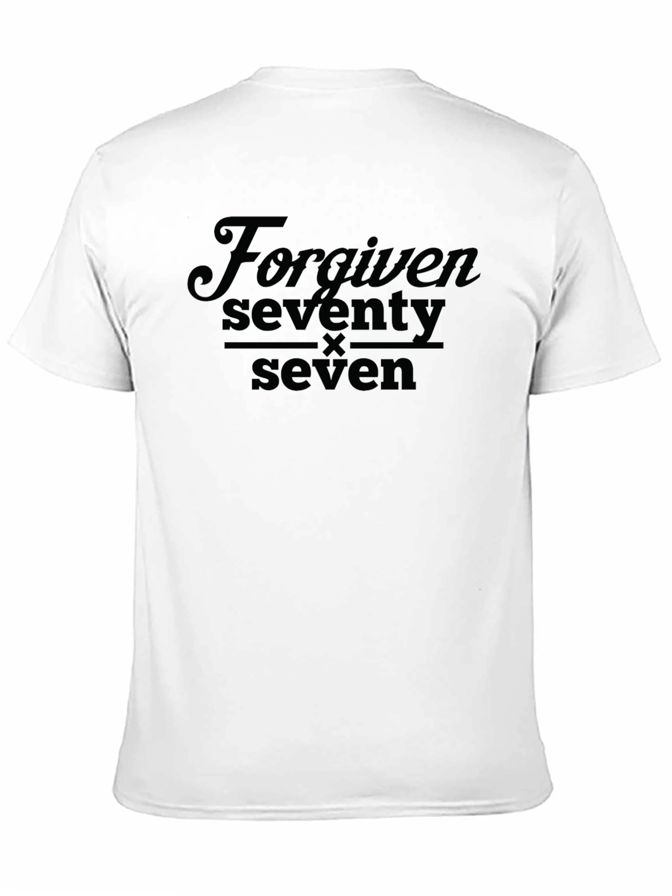 Forgiven Seventy Times Seven Graphic Tee
