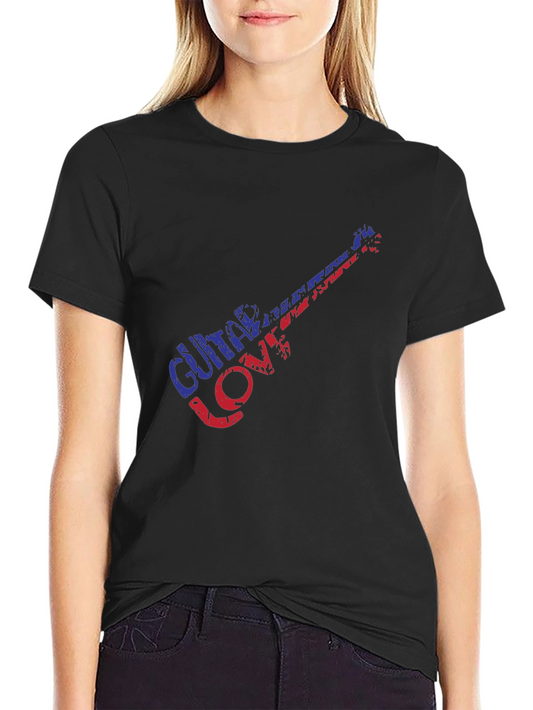 Guitar Love Graphic T-Shirt - Music Lover Tee