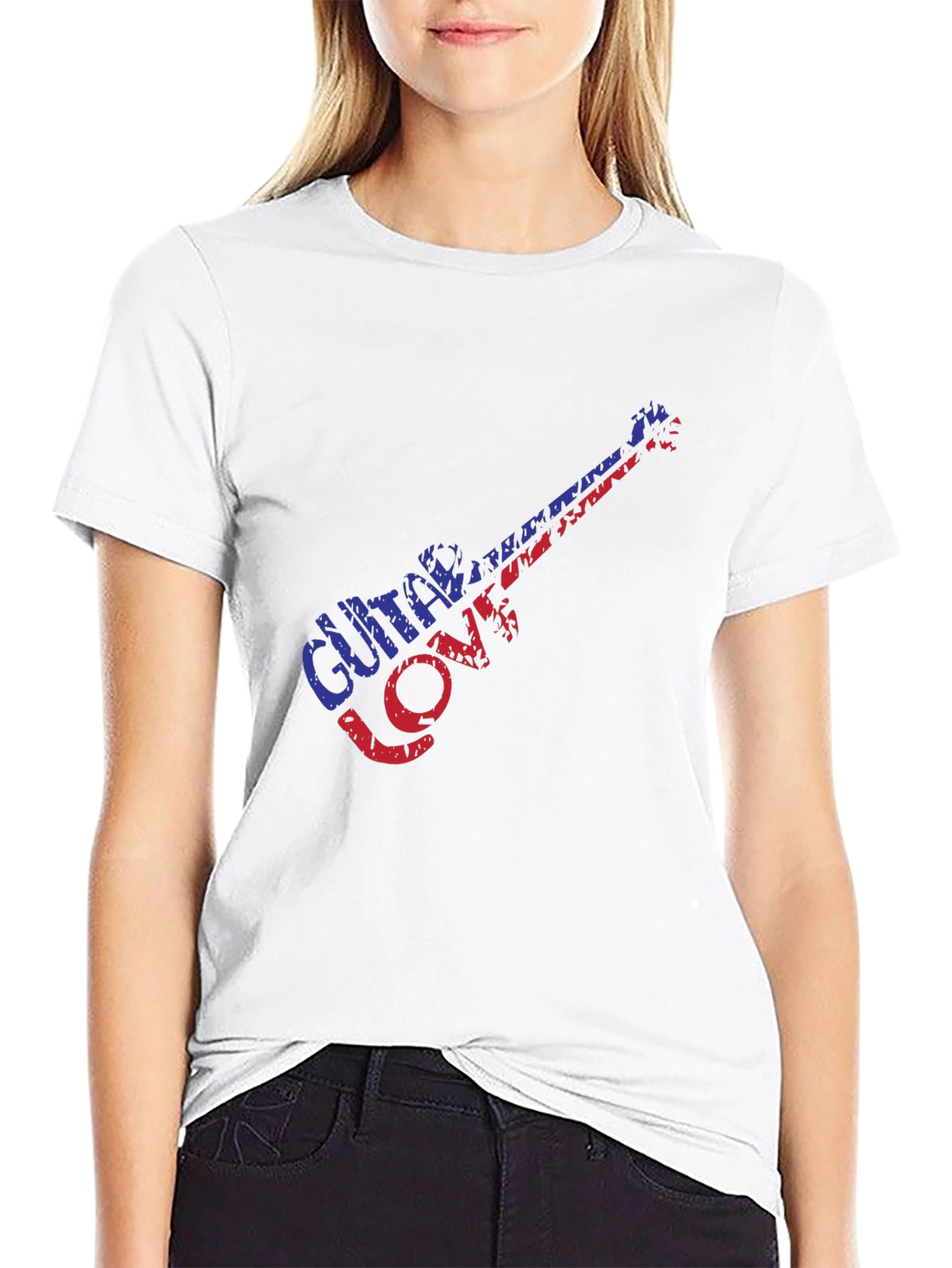 Guitar Love Graphic T-Shirt - Music Lover Tee