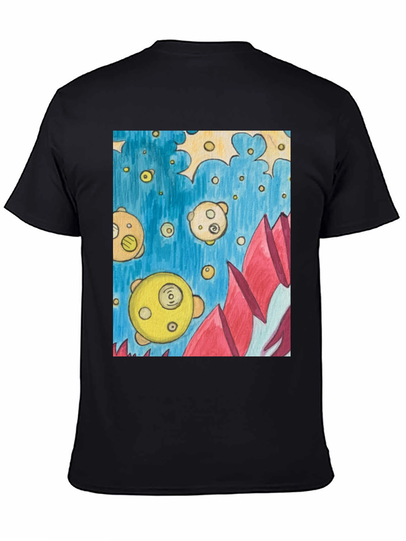 Unique Graphic T-Shirt - Space Design
