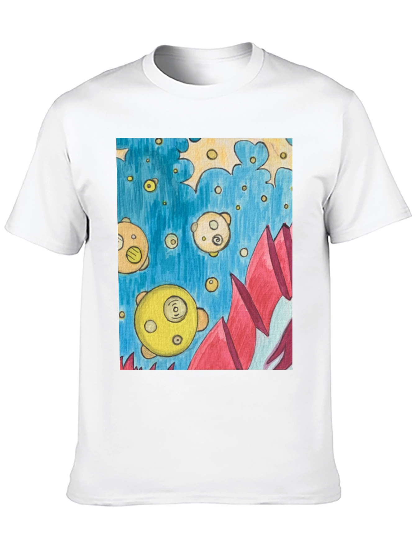 Unique Graphic T-Shirt - Space Design