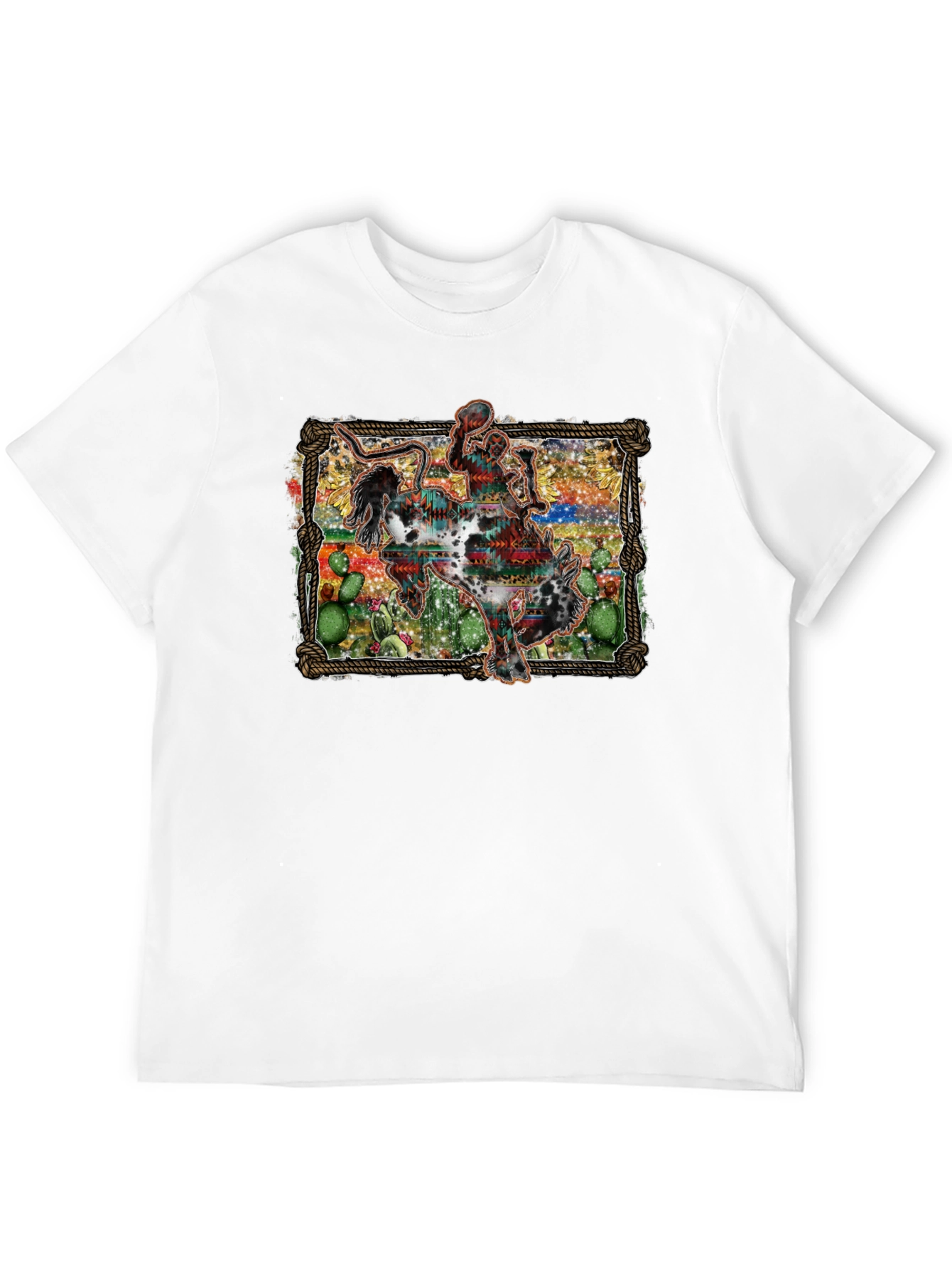 Cowboy Rodeo Graphic T-Shirt