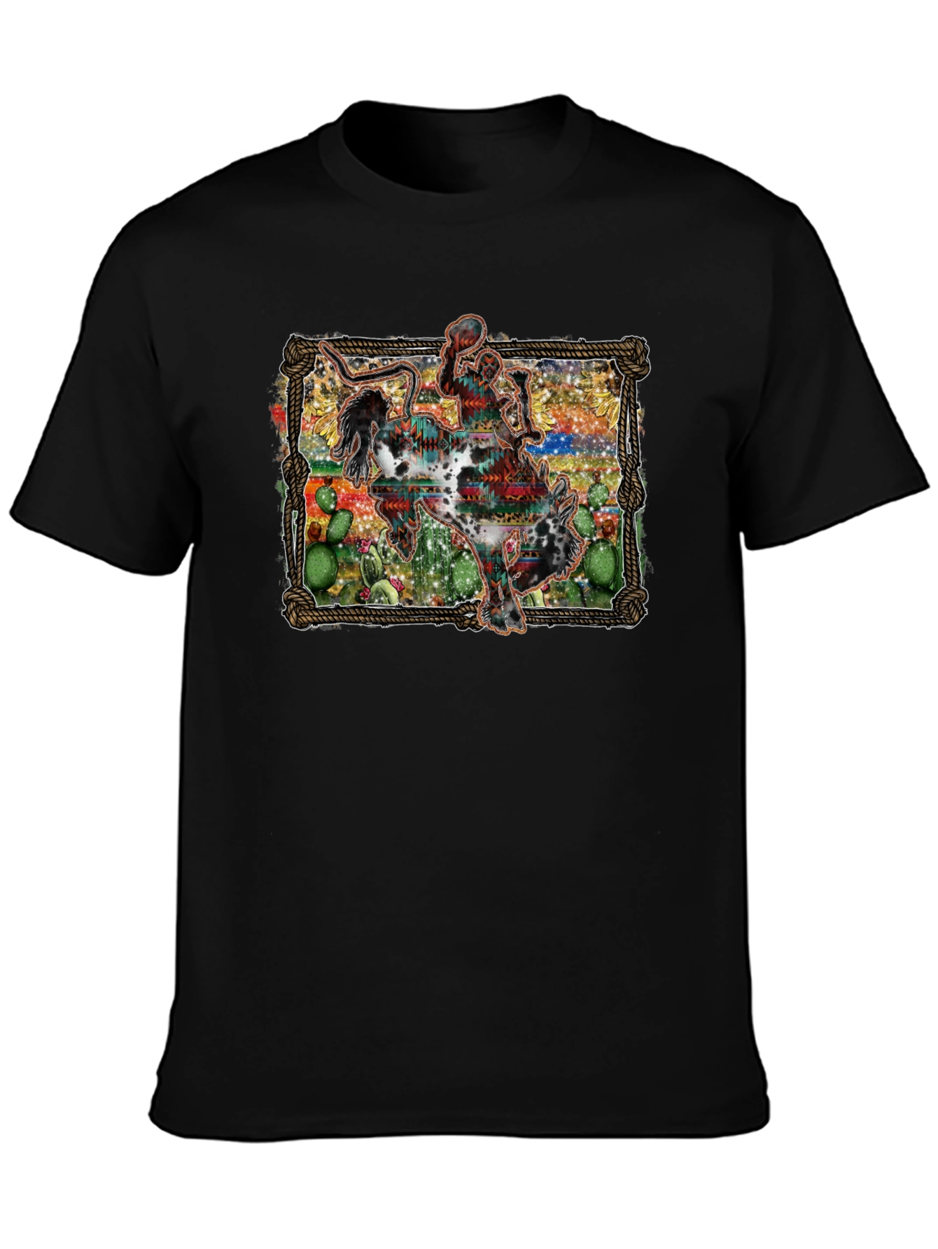 Cowboy Rodeo Graphic T-Shirt