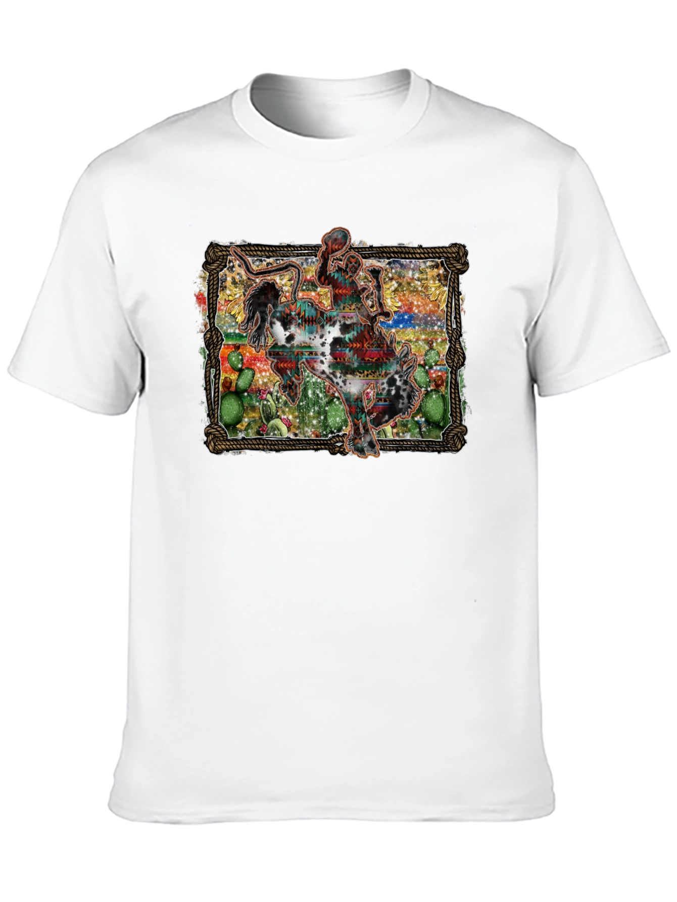 Cowboy Rodeo Graphic T-Shirt