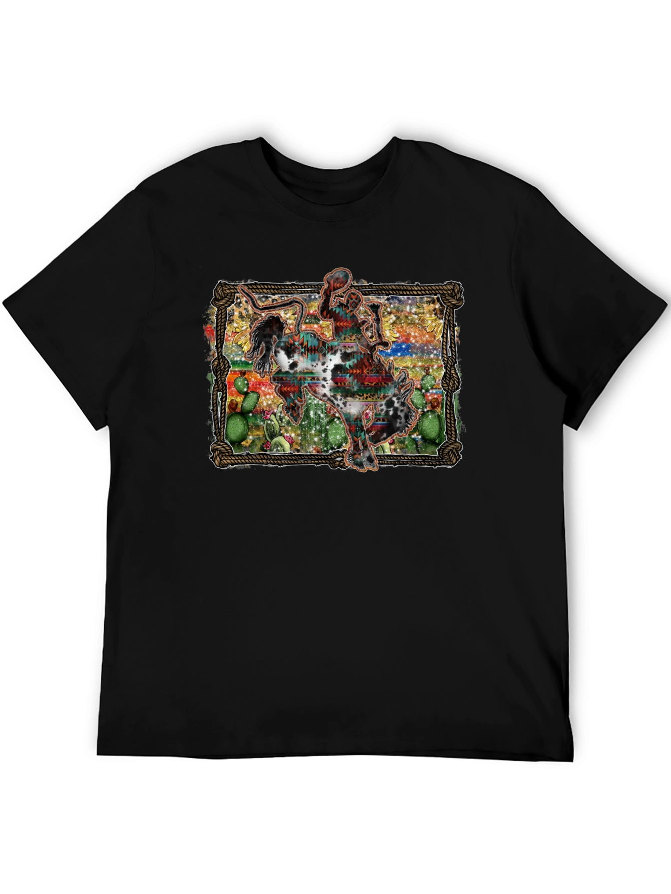 Cowboy Rodeo Graphic T-Shirt