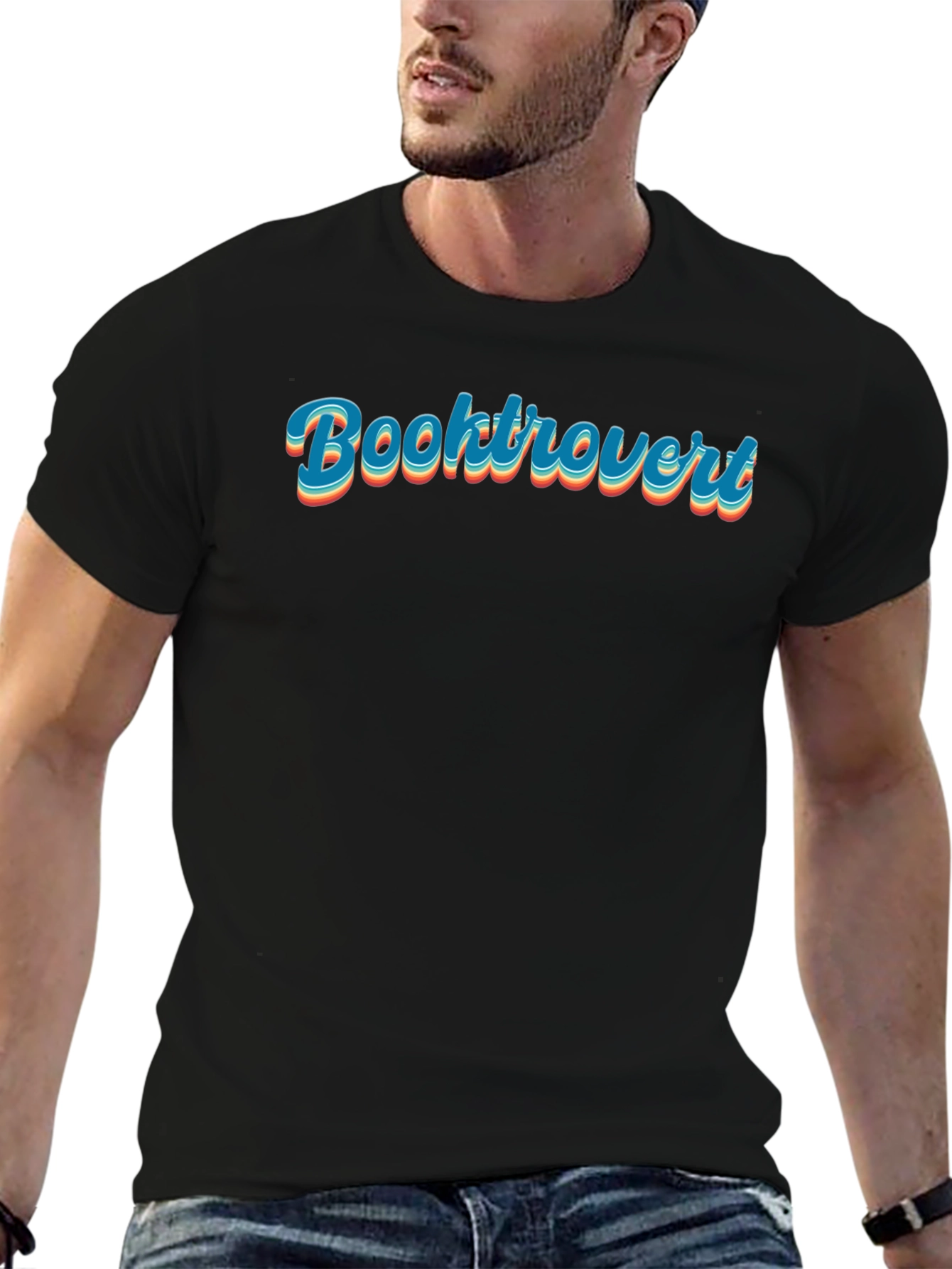 Booktrovert Retro T-Shirt
