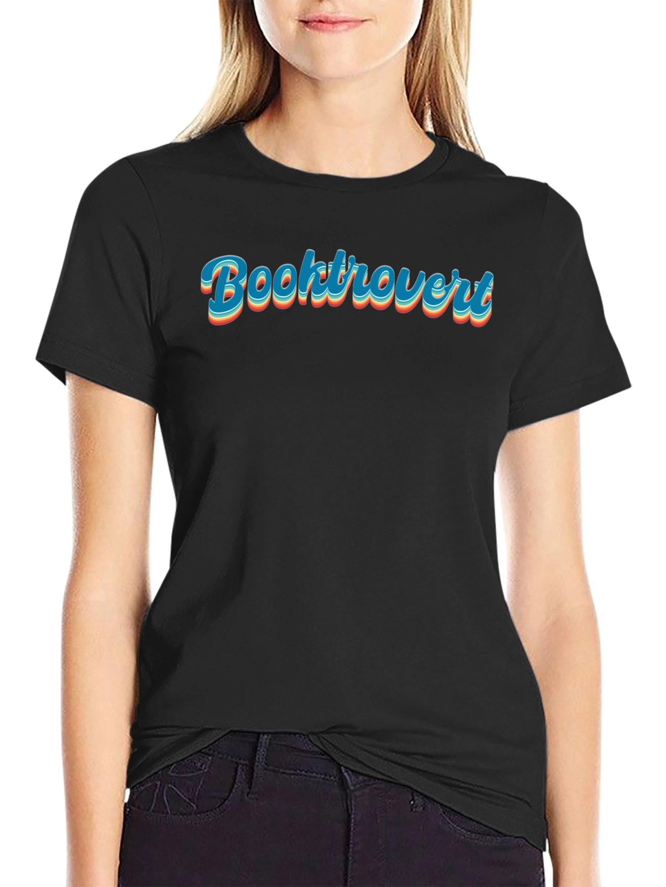 Booktrovert Retro T-Shirt