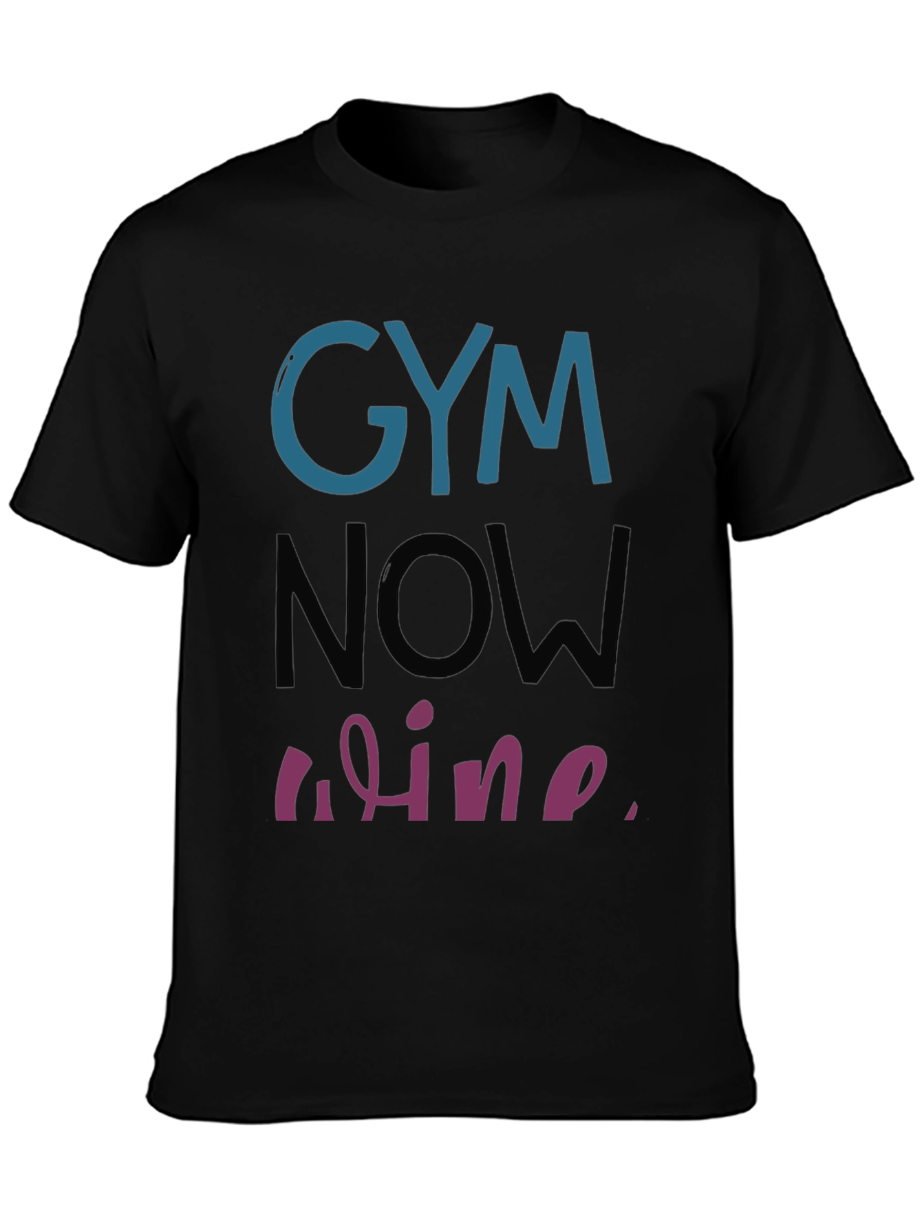 Gym Then Wine T-Shirt Workout Humor Tee