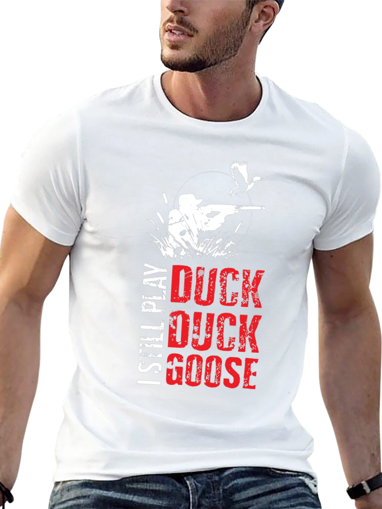 Duck Duck Goose Graphic Tee Hunting T-Shirt