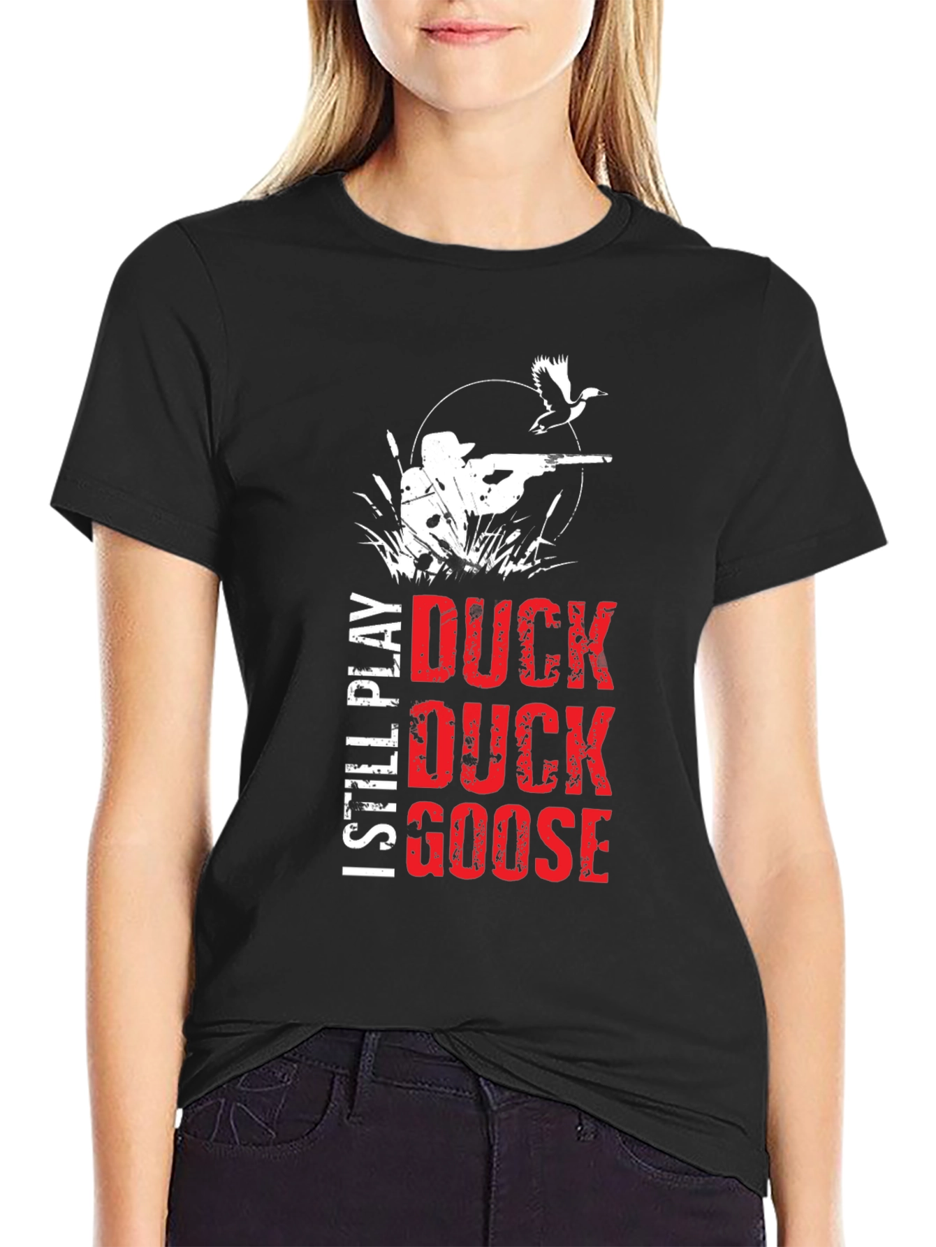 Duck Duck Goose Graphic Tee Hunting T-Shirt