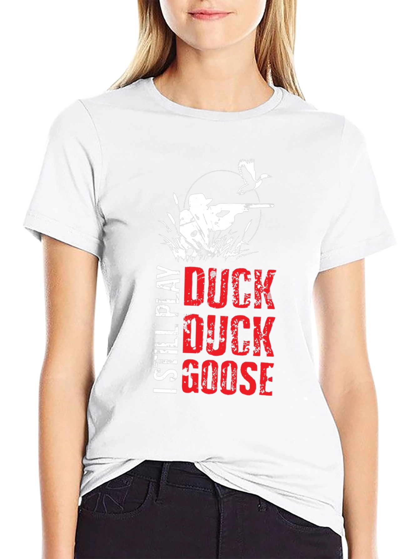Duck Duck Goose Graphic Tee Hunting T-Shirt