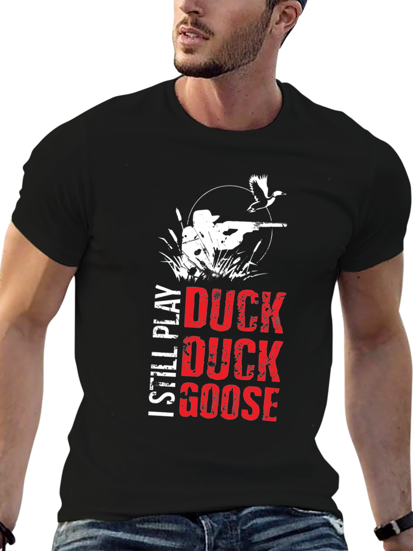 Duck Duck Goose Graphic Tee Hunting T-Shirt