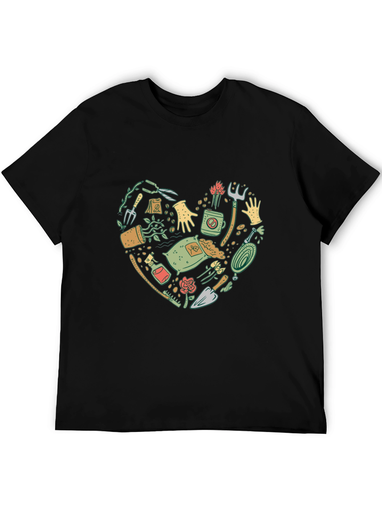 Gardeners Heart T-Shirt - Love Gardening Tee