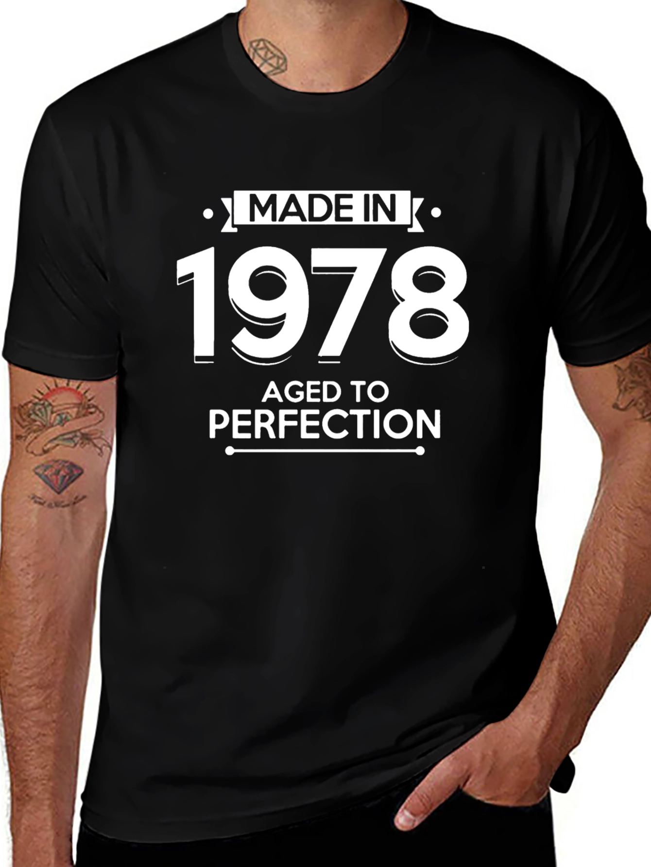 Made in 1978 T-Shirt Aged to Perfection