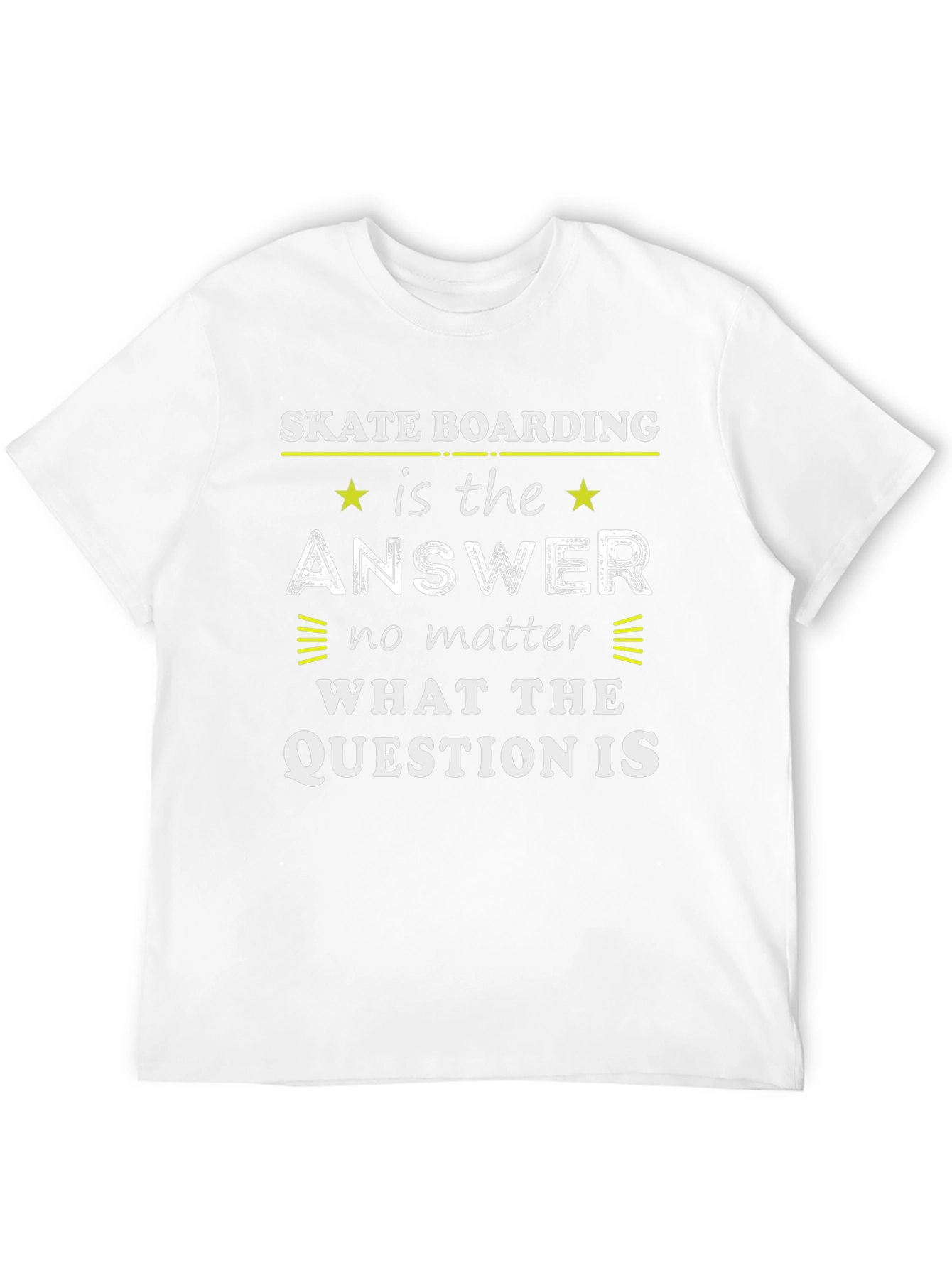Skateboarding is the Answer T-Shirt
