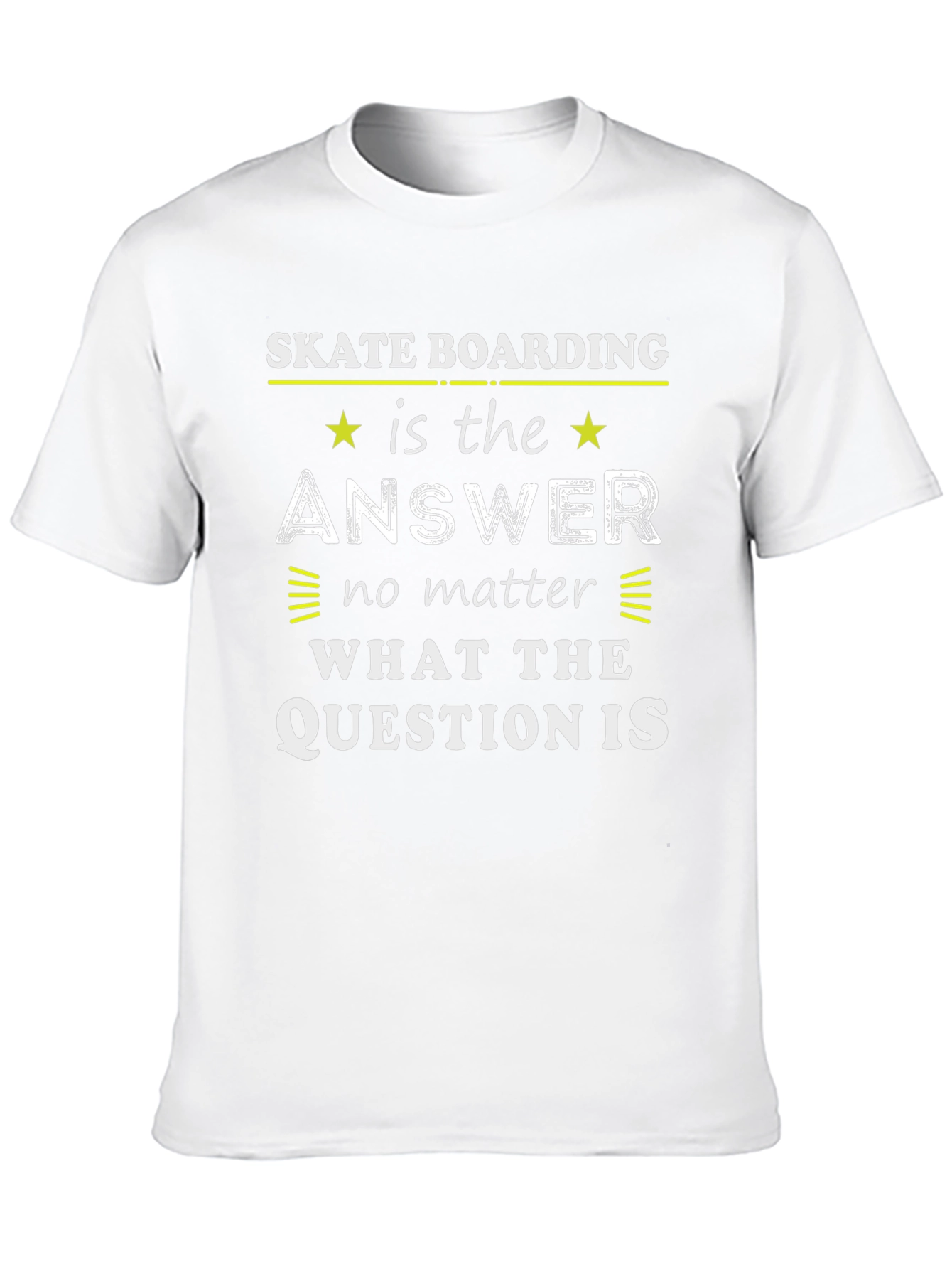 Skateboarding is the Answer T-Shirt