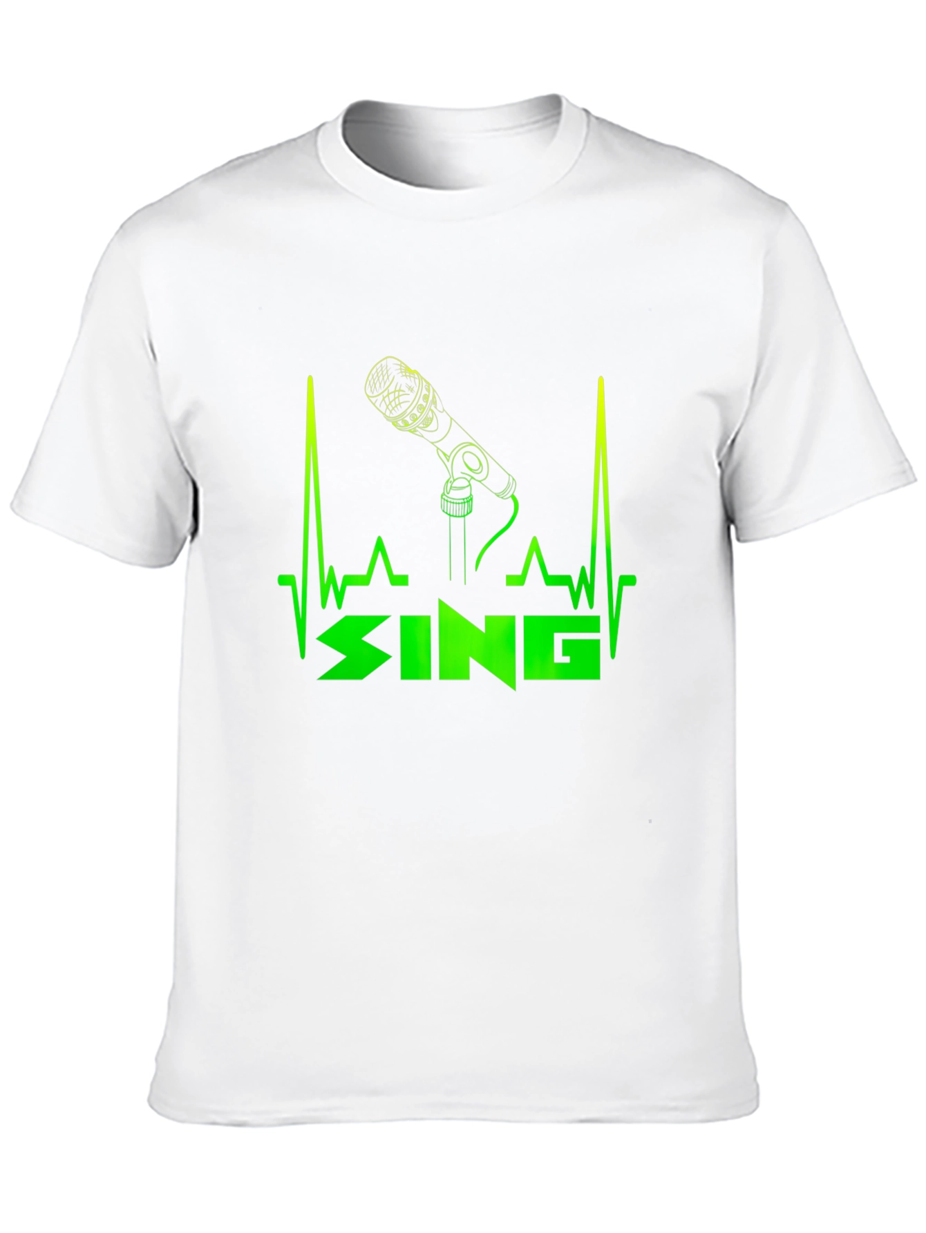 Singer Heartbeat T-Shirt - Black