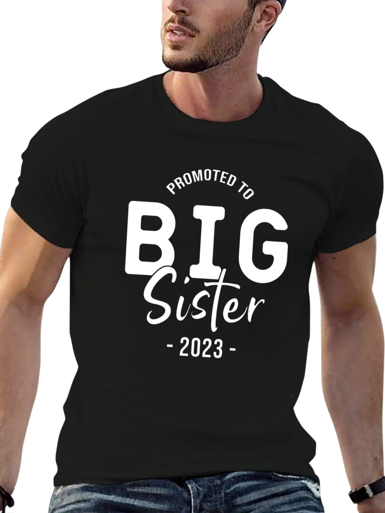 Promoted to Big Sister 2023 T-Shirt