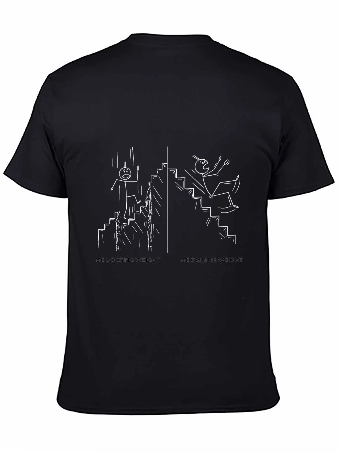 Humorous Weight Loss/Gain T-Shirt