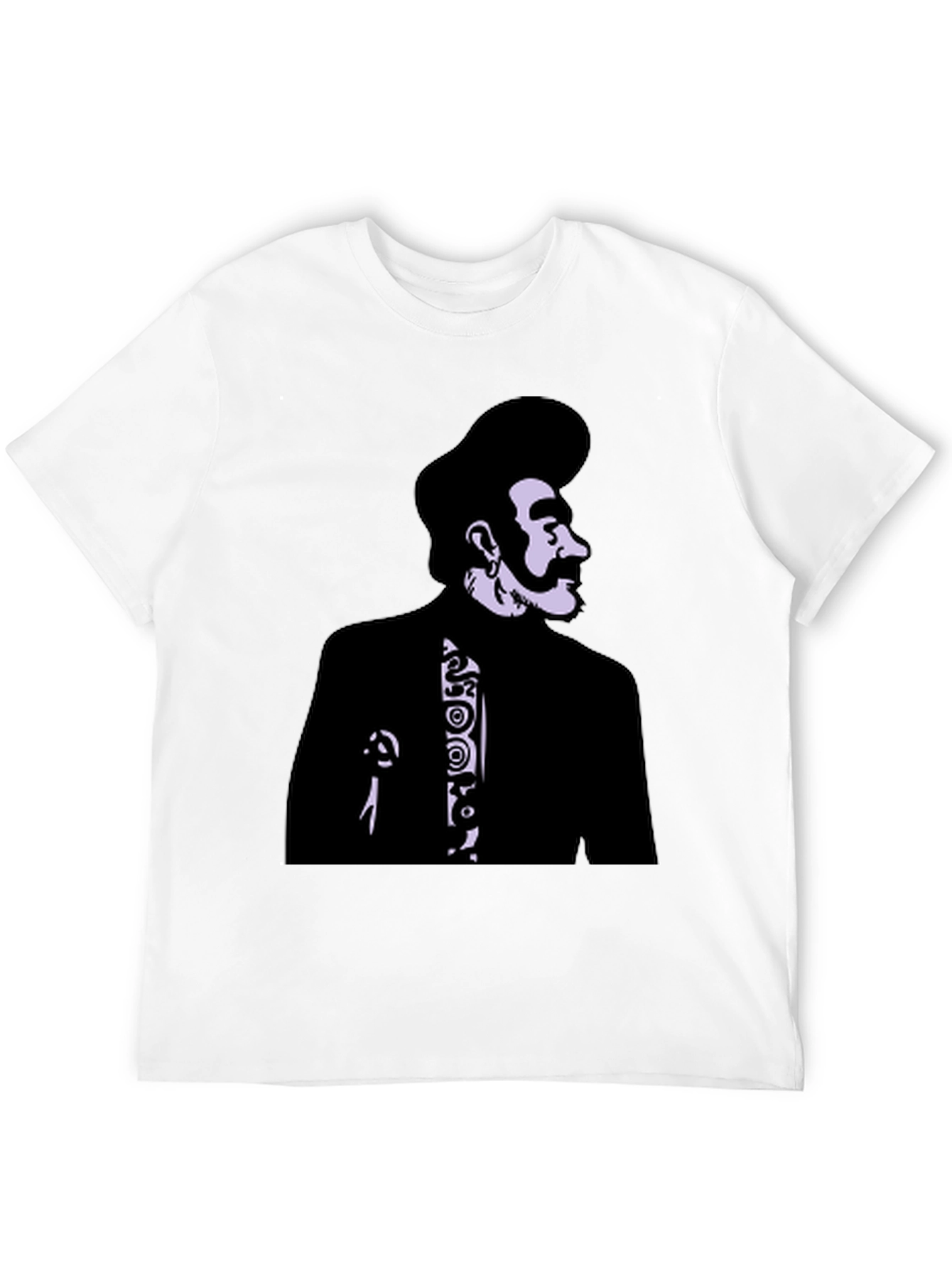 Retro Style Portrait Graphic T-Shirt
