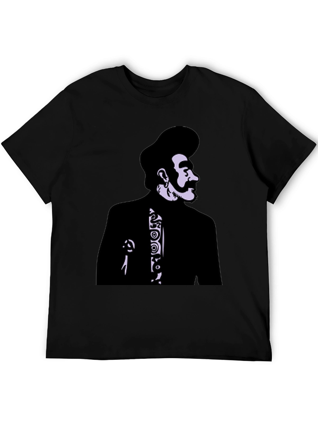 Retro Style Portrait Graphic T-Shirt