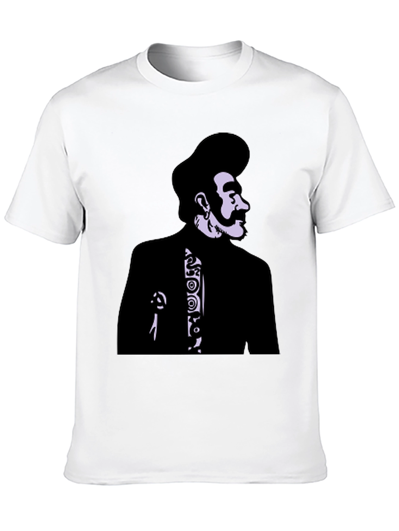 Retro Style Portrait Graphic T-Shirt