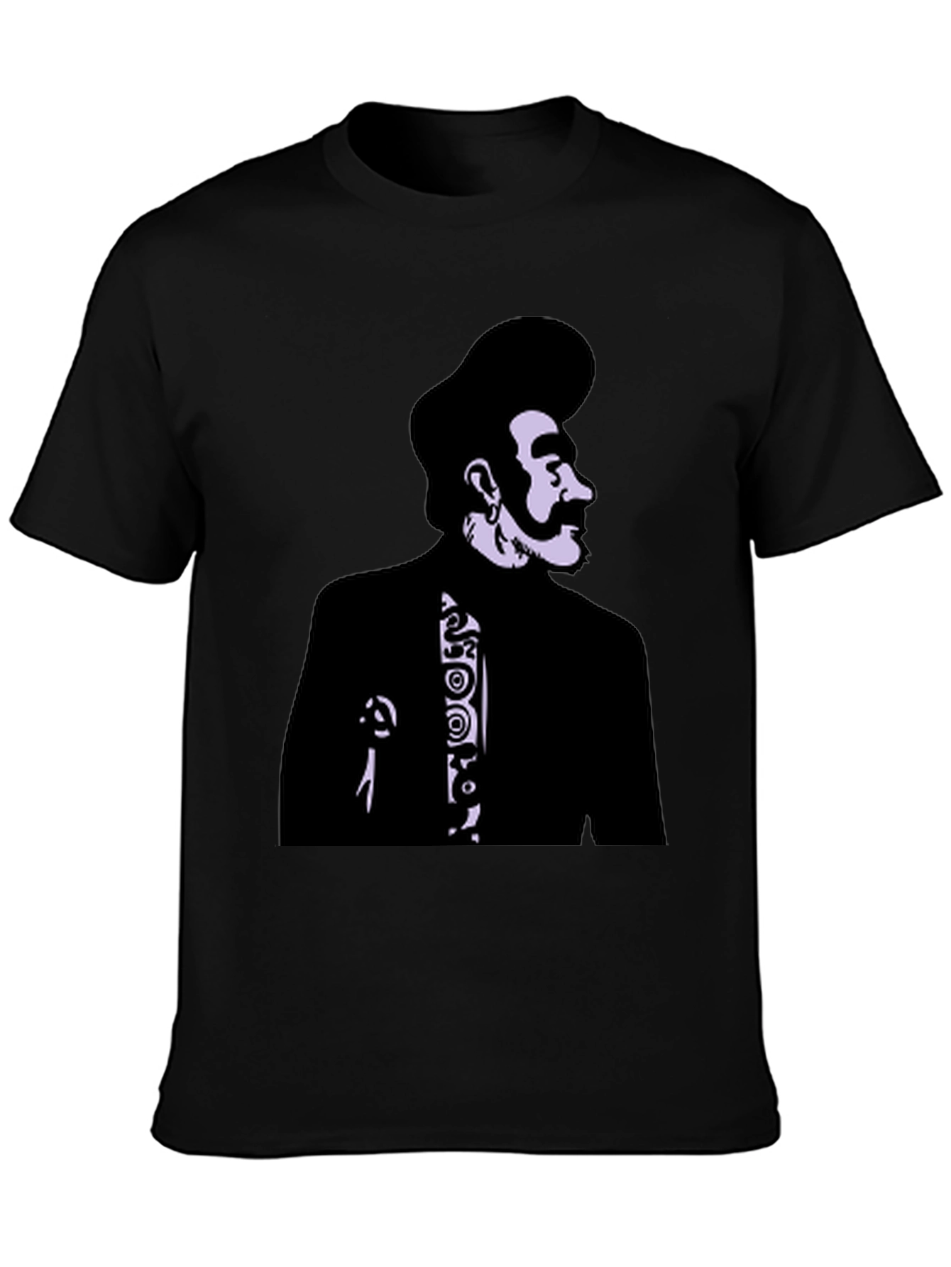 Retro Style Portrait Graphic T-Shirt