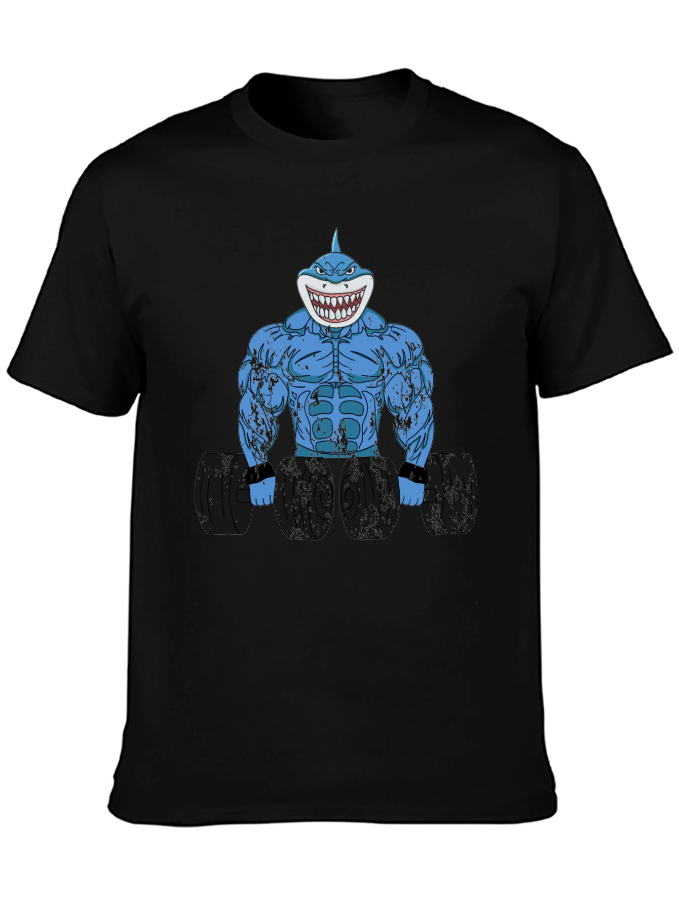 Shark Gym T-Shirt - Funny Workout Tee