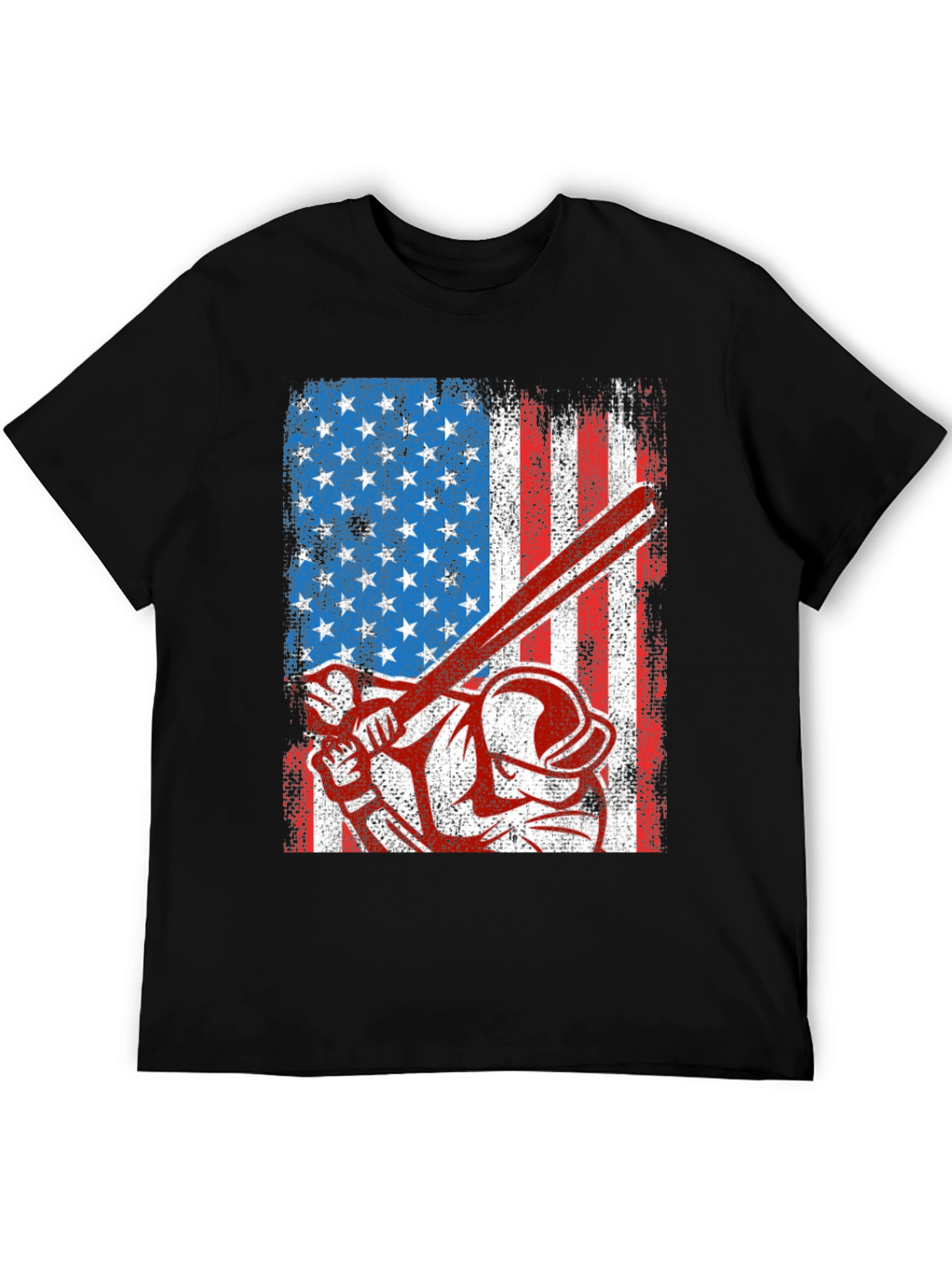 American Baseball Patriotic T-Shirt