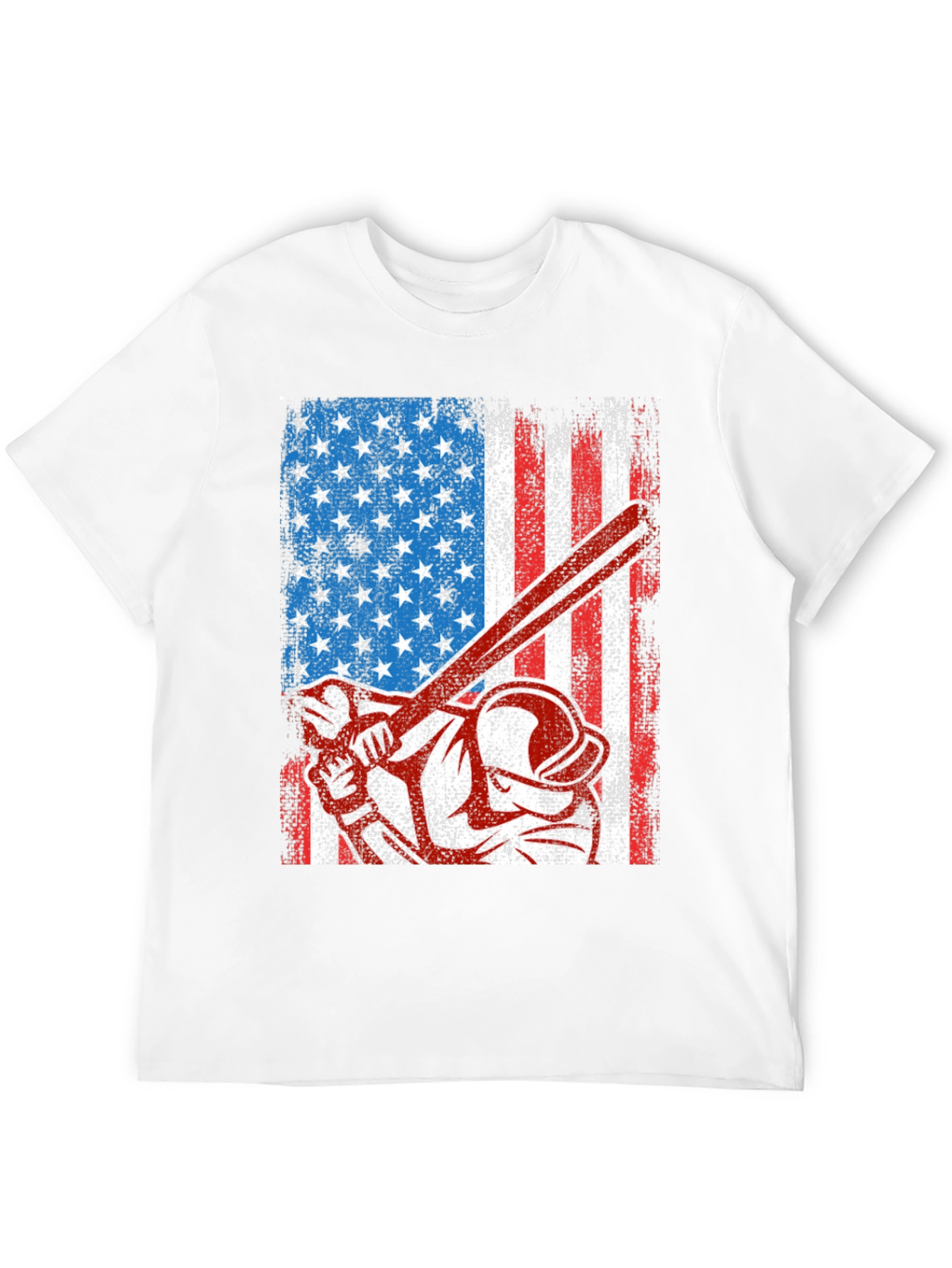 American Baseball Patriotic T-Shirt