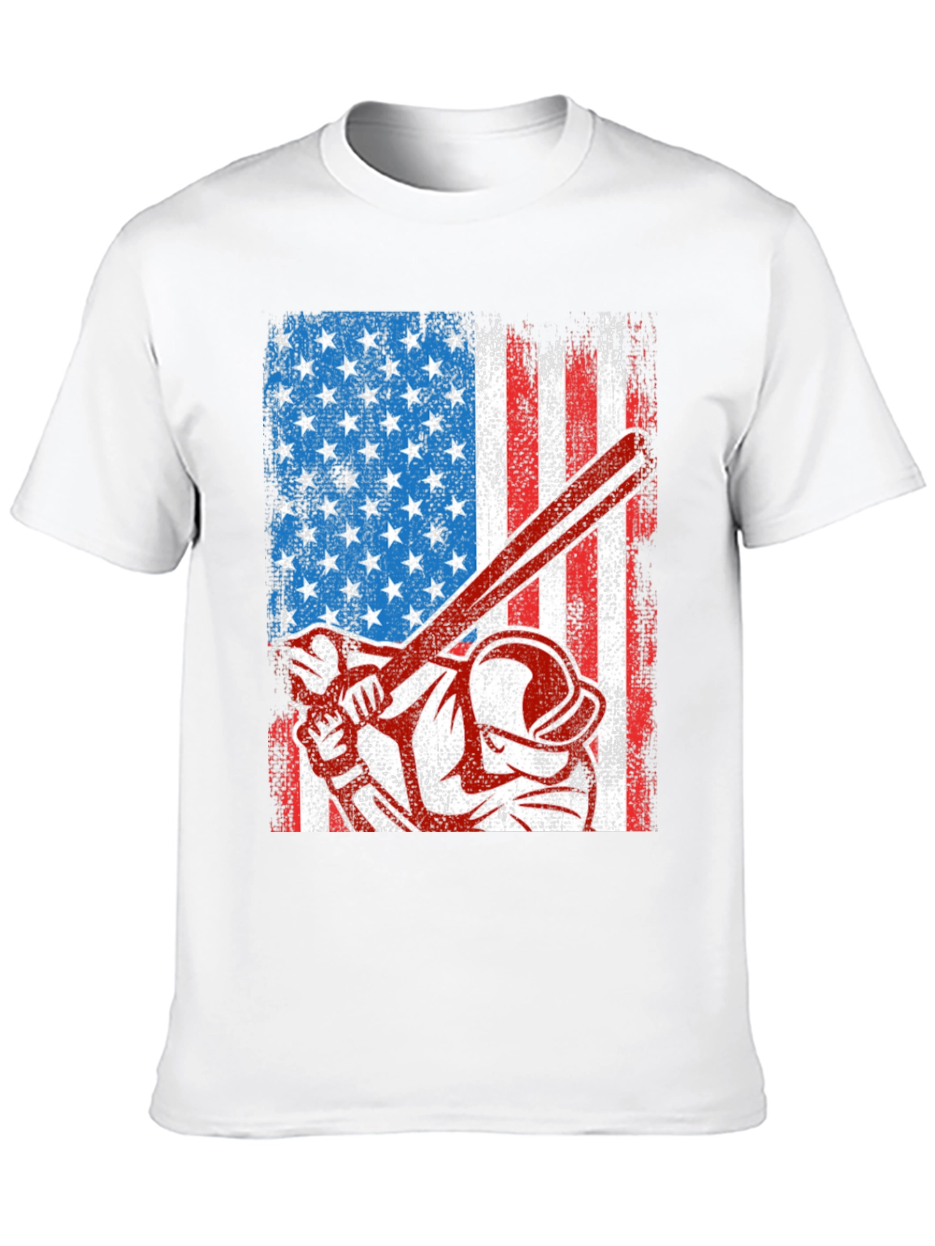 American Baseball Patriotic T-Shirt
