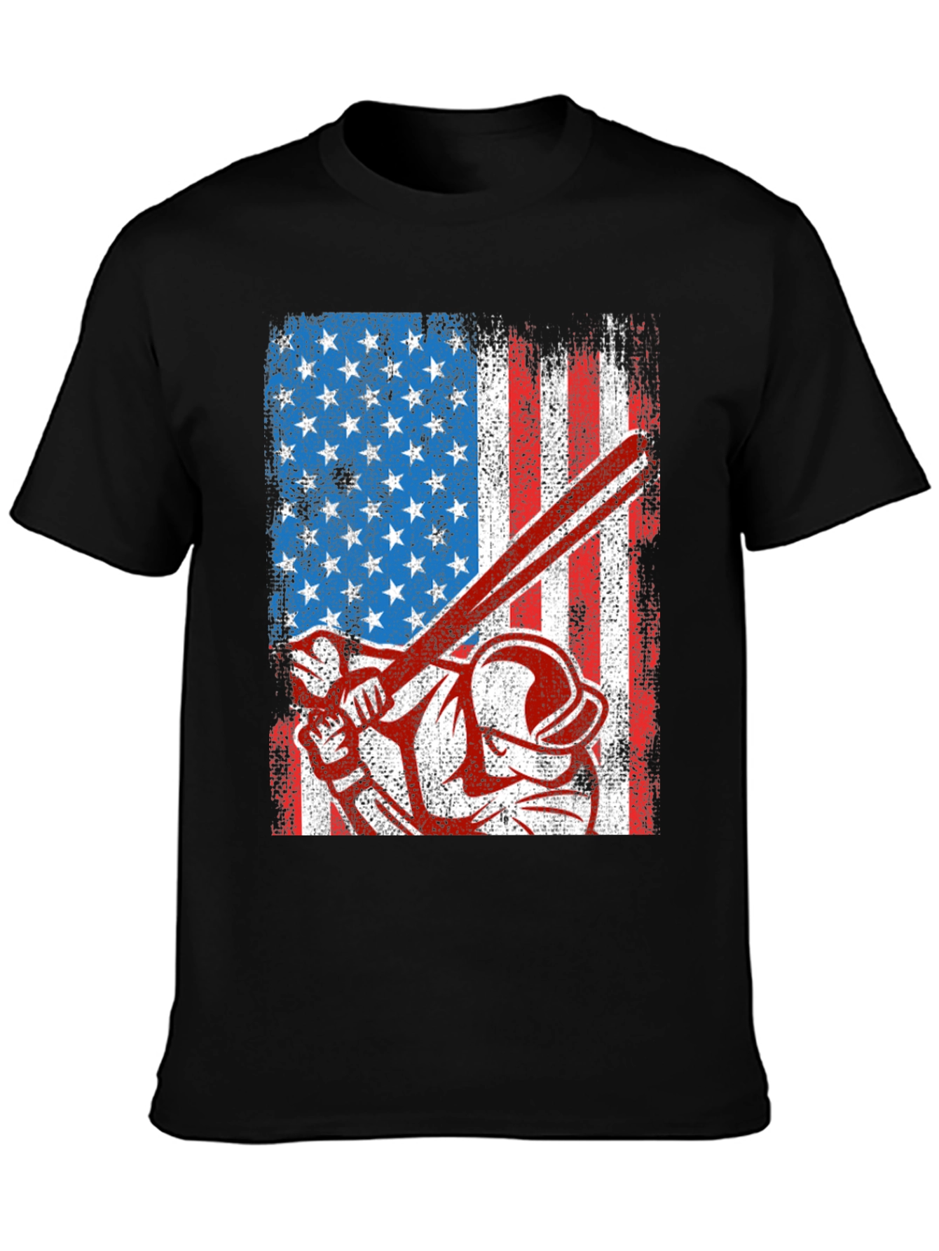 American Baseball Patriotic T-Shirt