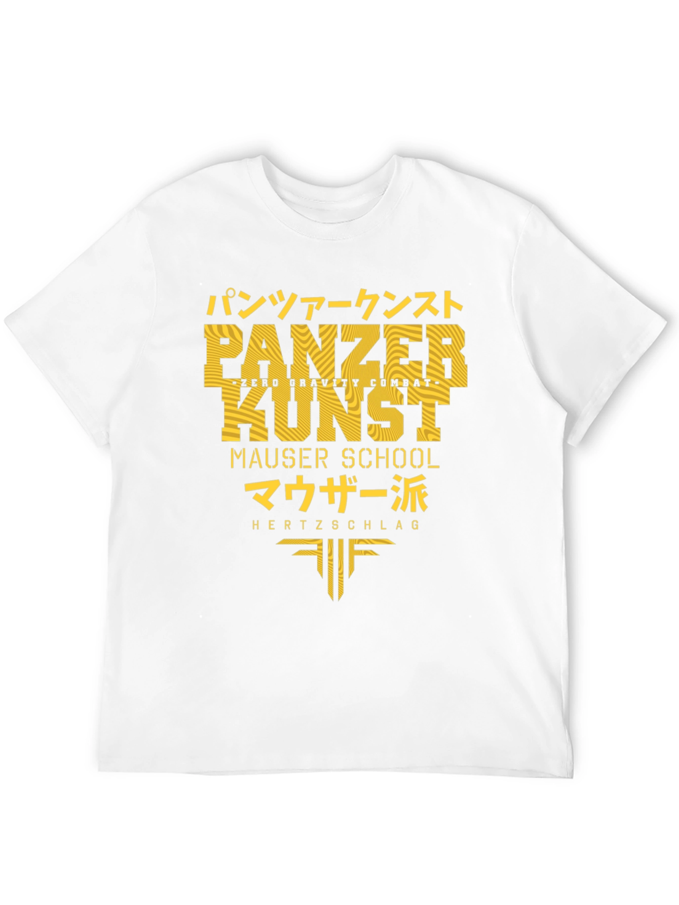 Panzer Kunst Graphic Tee - Black