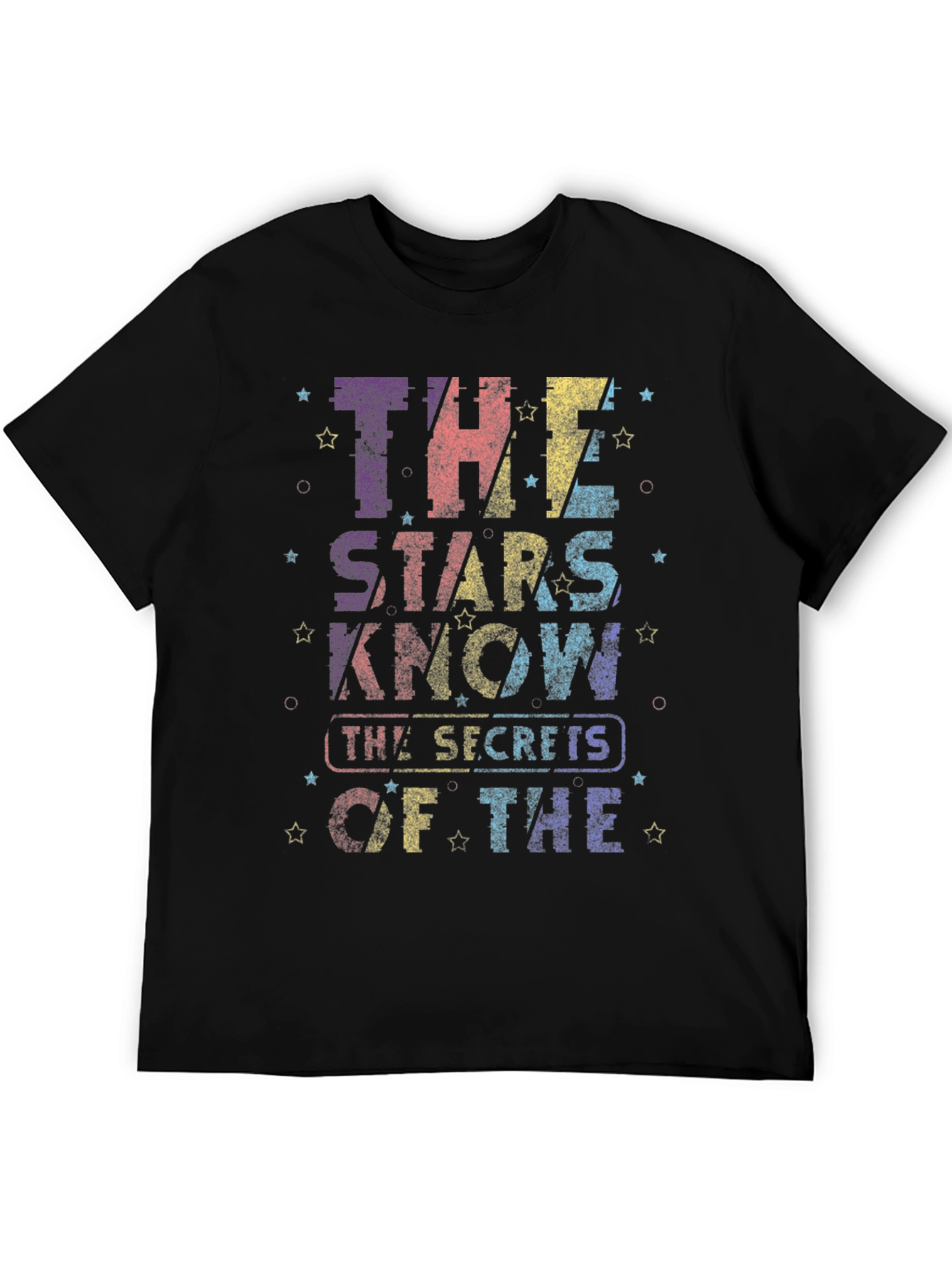 The Stars Know Mens Graphic T-Shirt