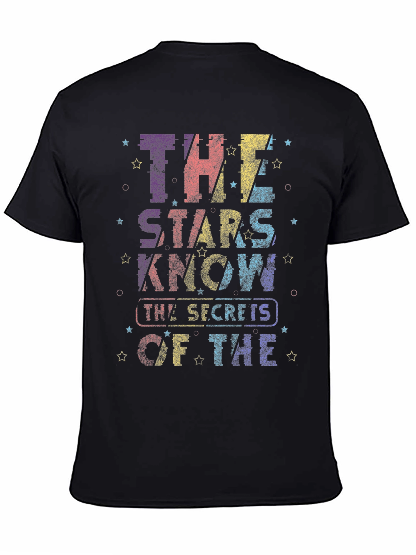 The Stars Know Mens Graphic T-Shirt
