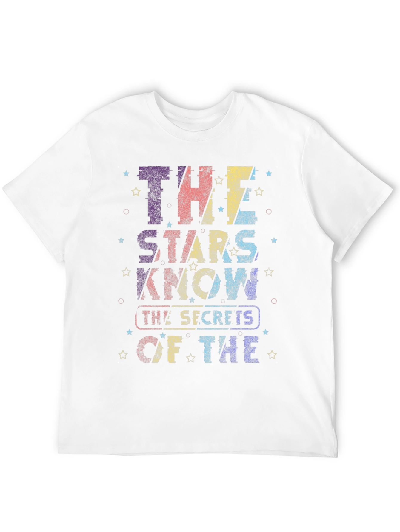 The Stars Know Mens Graphic T-Shirt