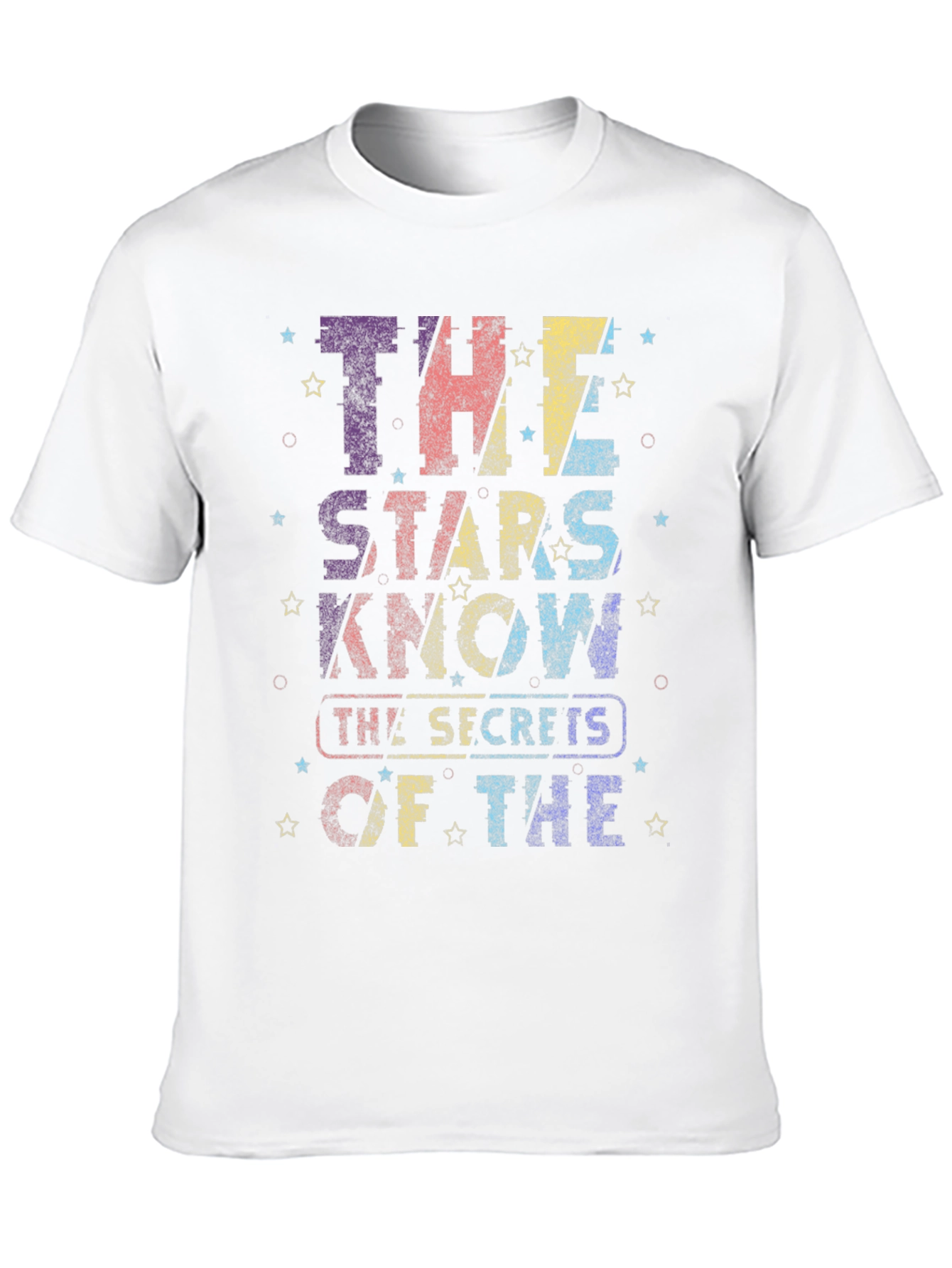 The Stars Know Mens Graphic T-Shirt