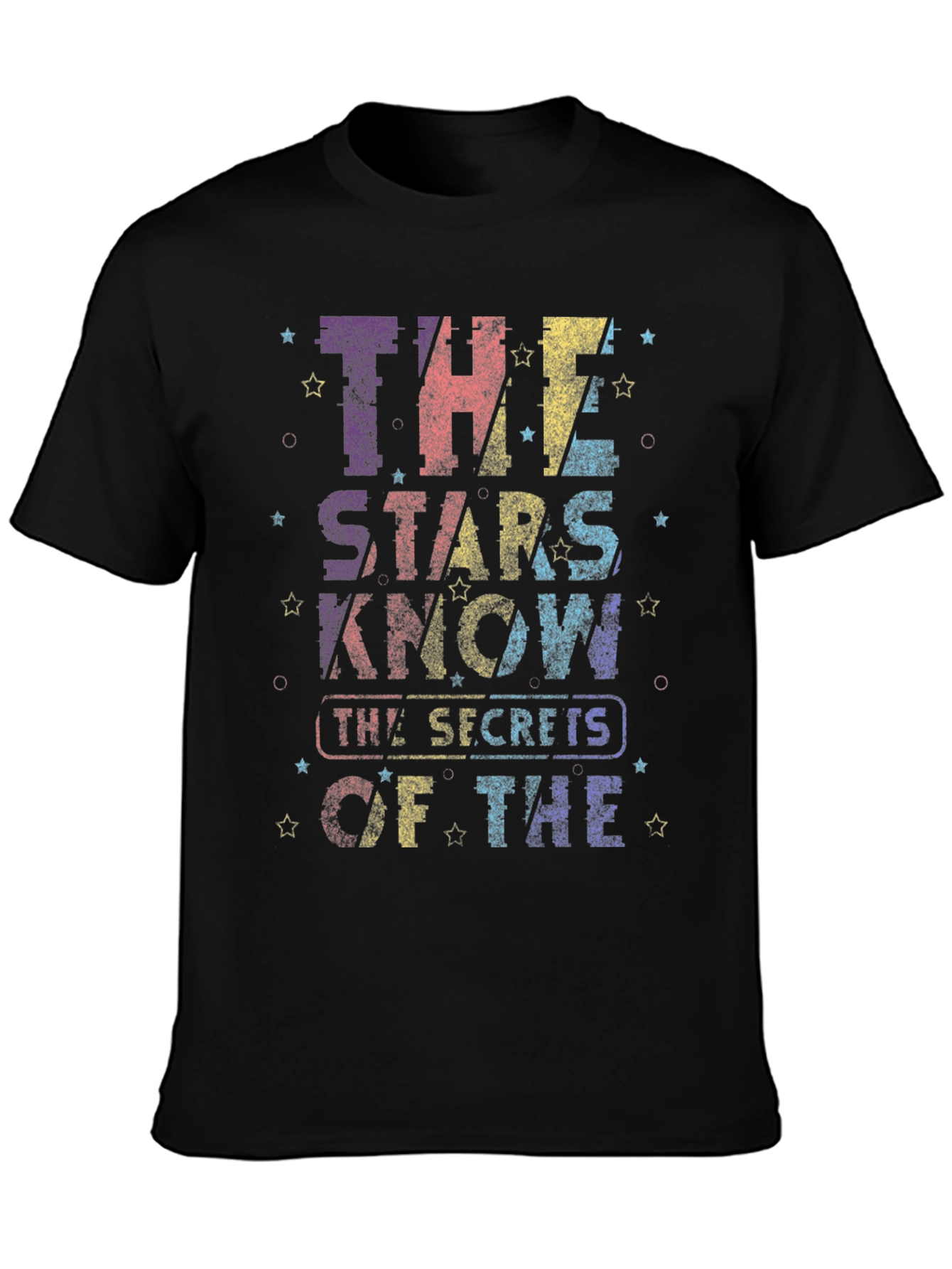 The Stars Know Mens Graphic T-Shirt