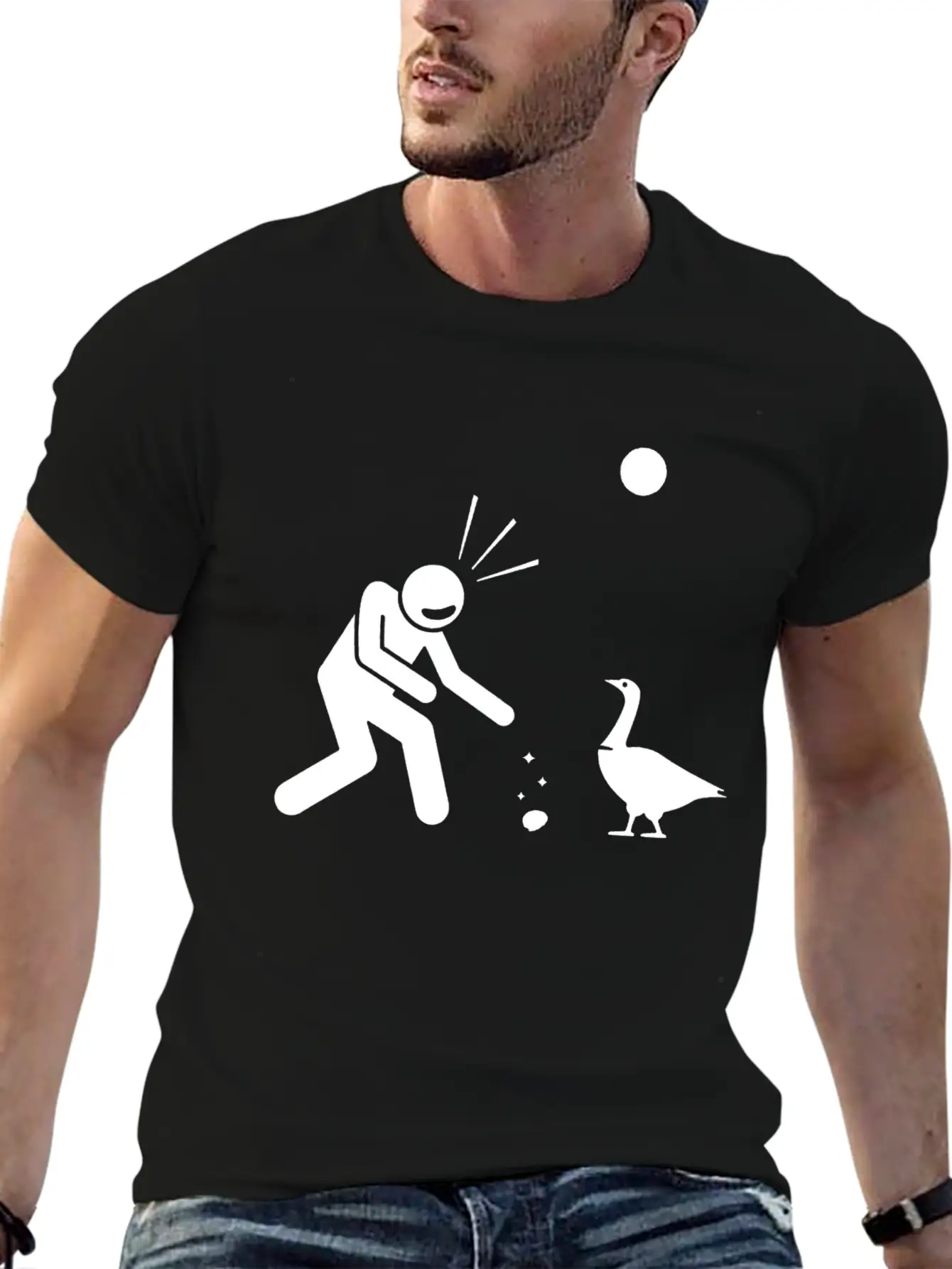 A Gold Egg Unisex Casual T-Shirt – Clean Design For Daily Comfort
