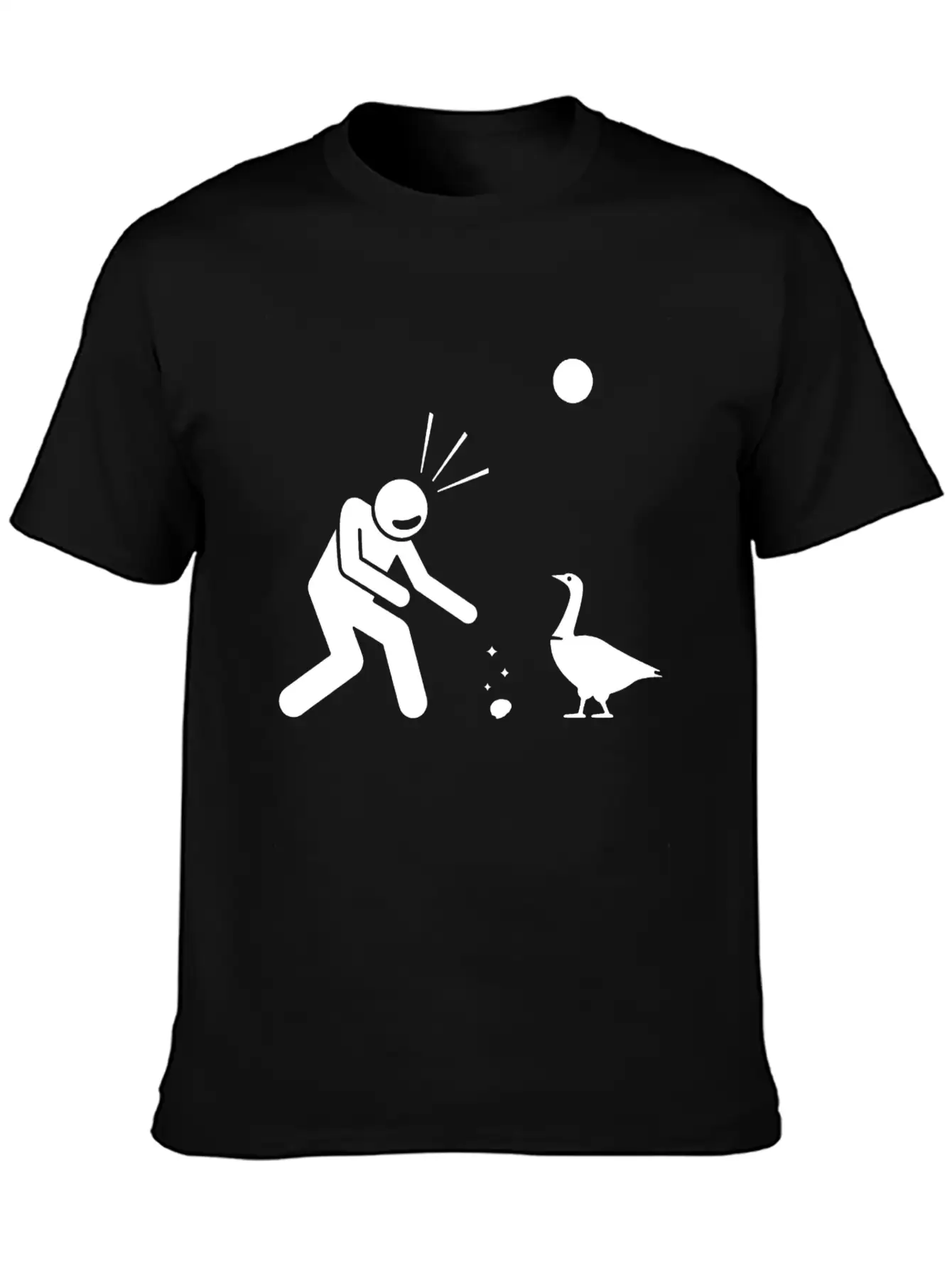 A Gold Egg Unisex Casual T-Shirt – Clean Design For Daily Comfort