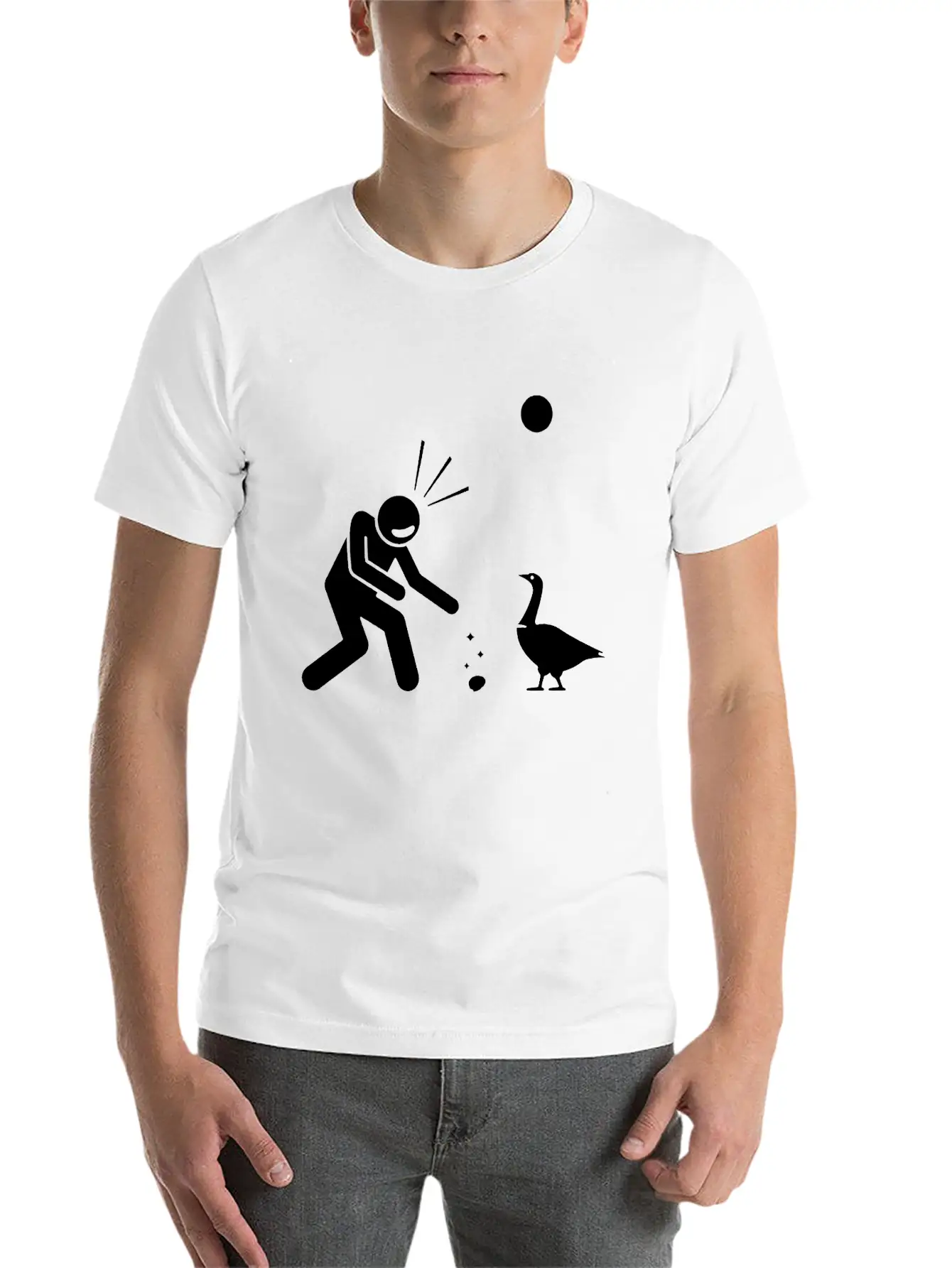 A Gold Egg Unisex Casual T-Shirt – Clean Design For Daily Comfort