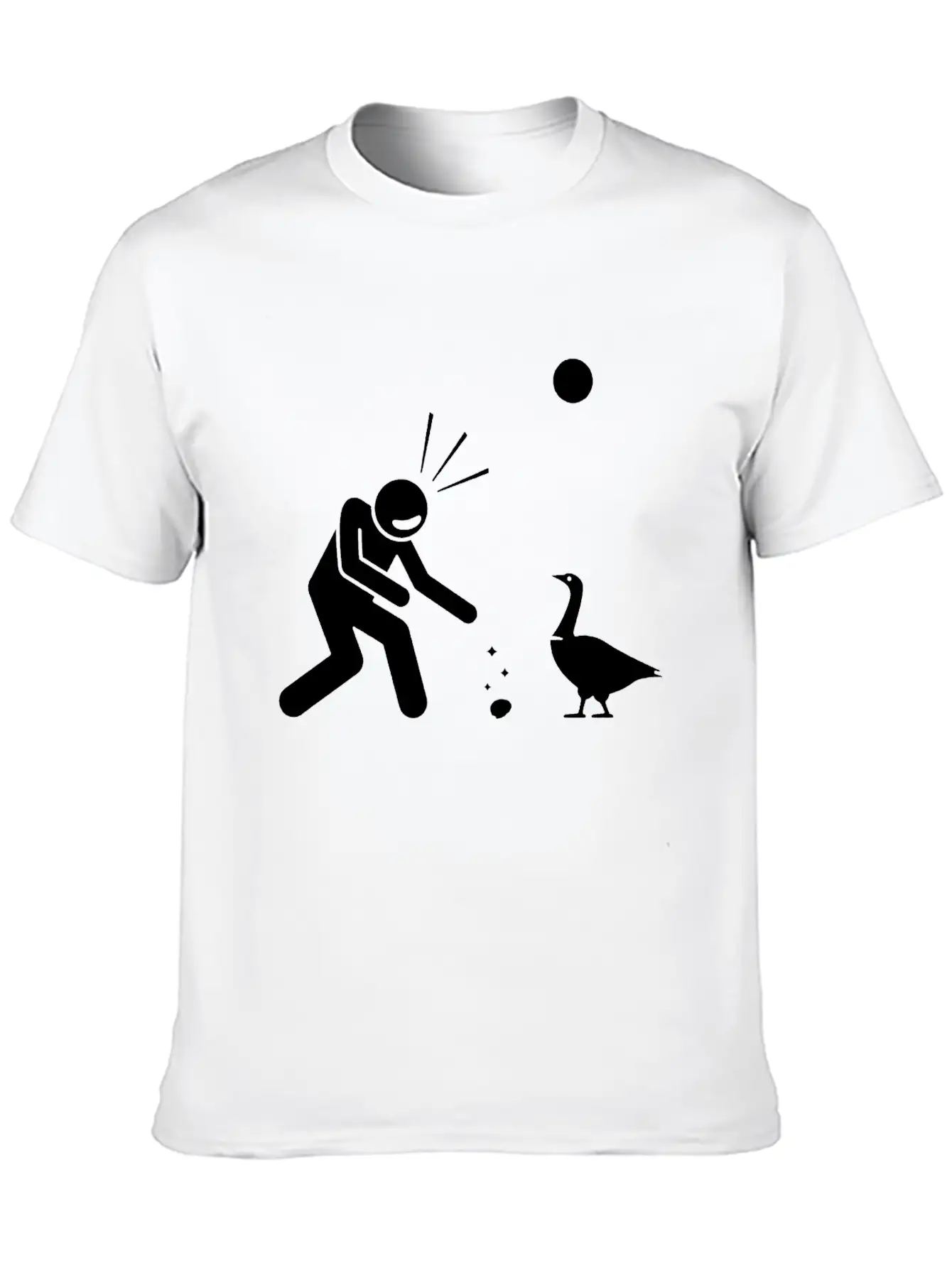 A Gold Egg Unisex Casual T-Shirt – Clean Design For Daily Comfort