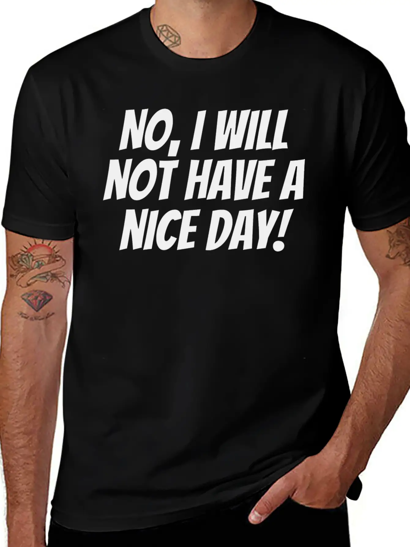A Nice Day Unisex Casual T-Shirt – Clean Design For Daily Comfort