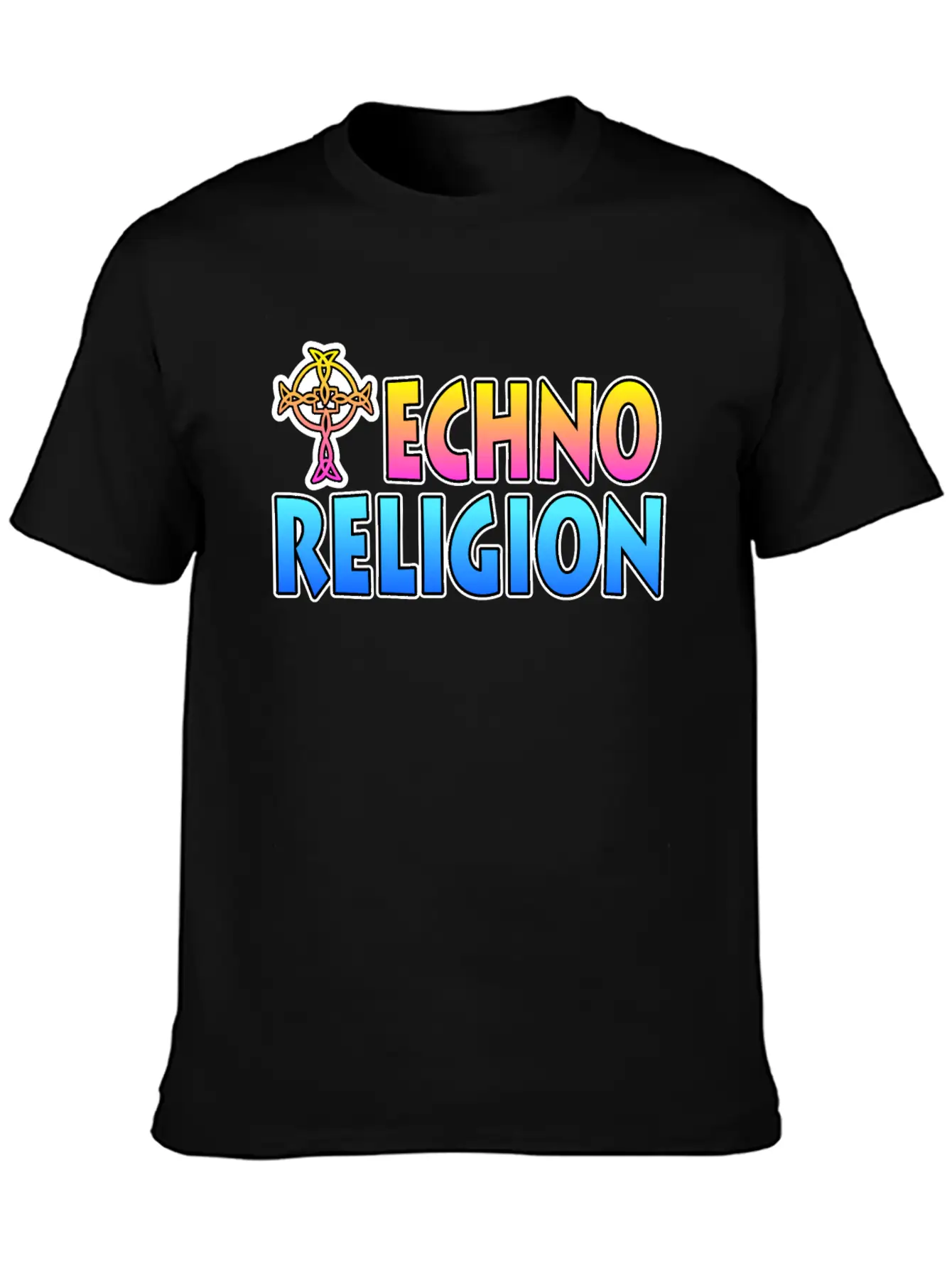 A Techno Tee For Music Lovers Saying "Techno Unisex Casual T-Shirt – Clean Design For Daily Comfort